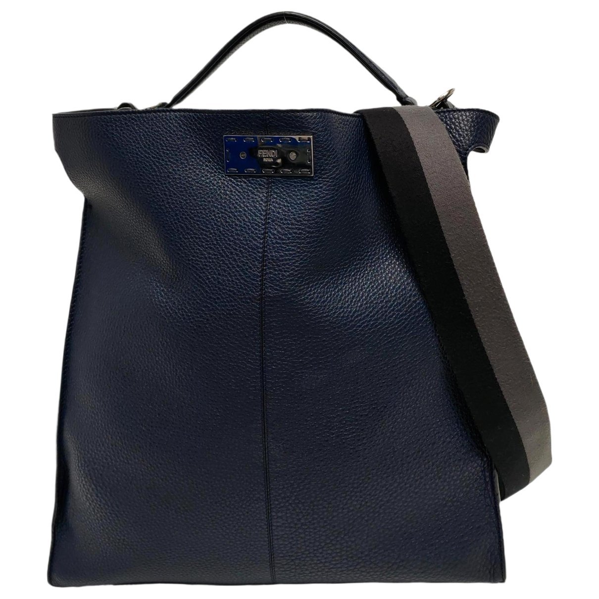 Peekaboo leather handbag