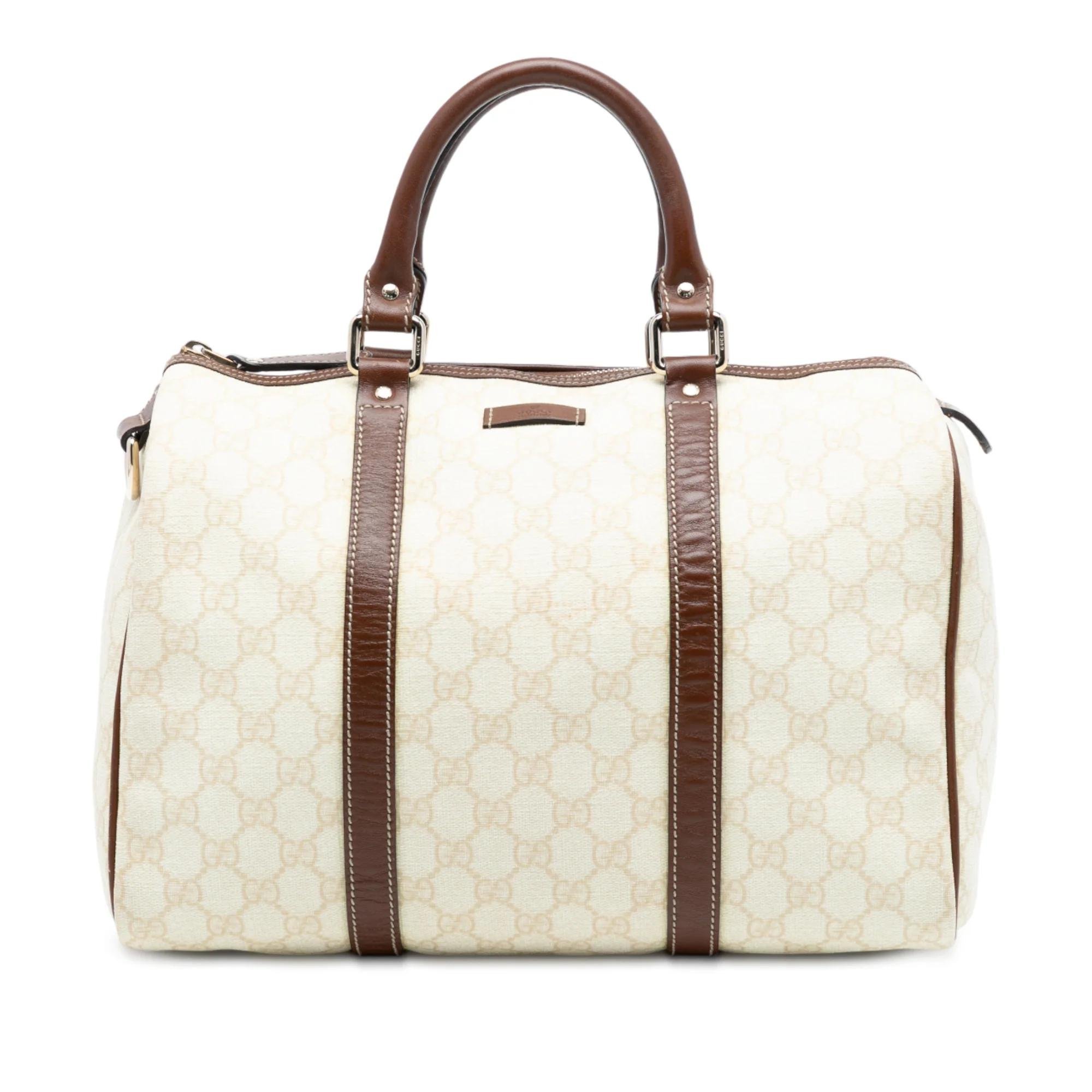 Boston leather bag