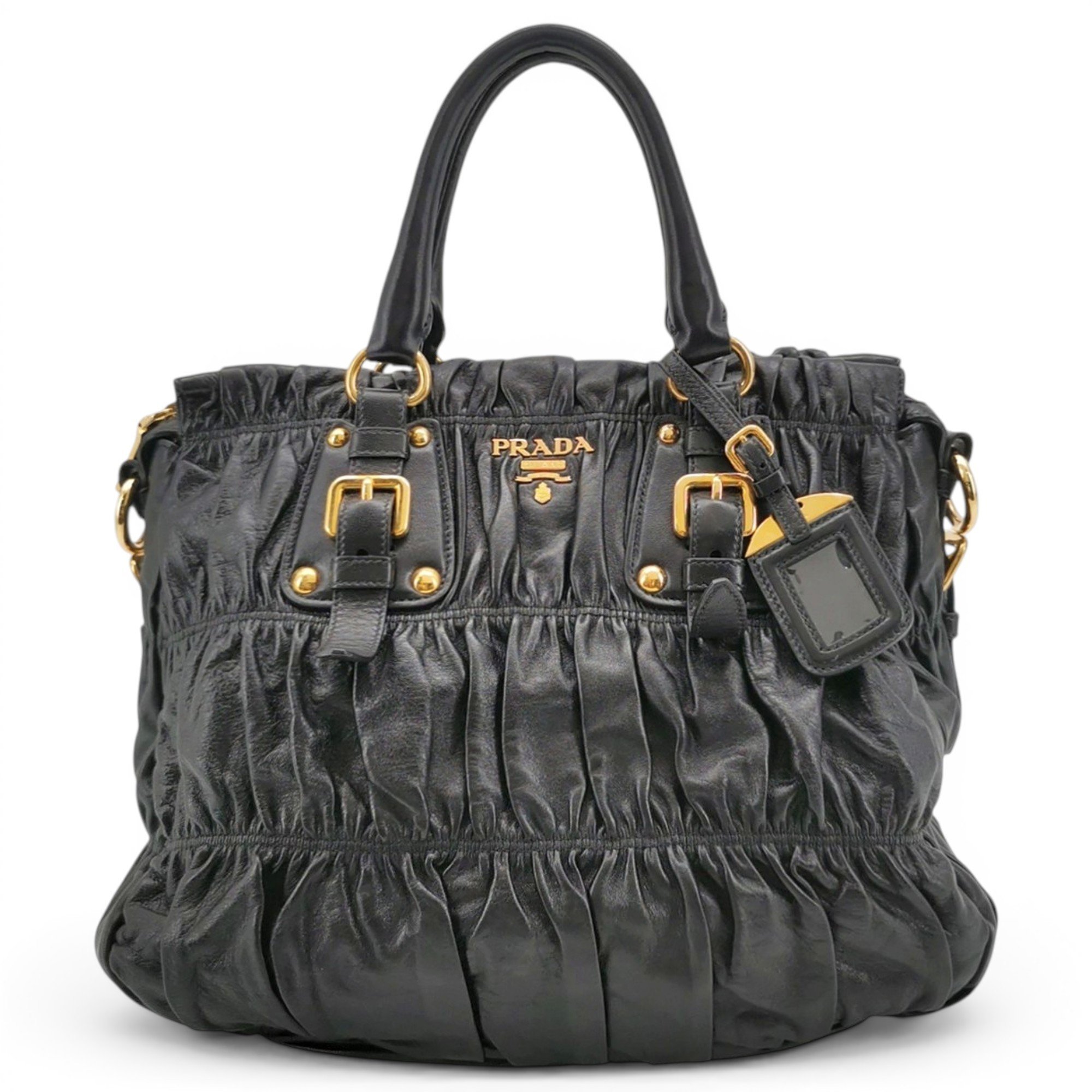 Leather tote