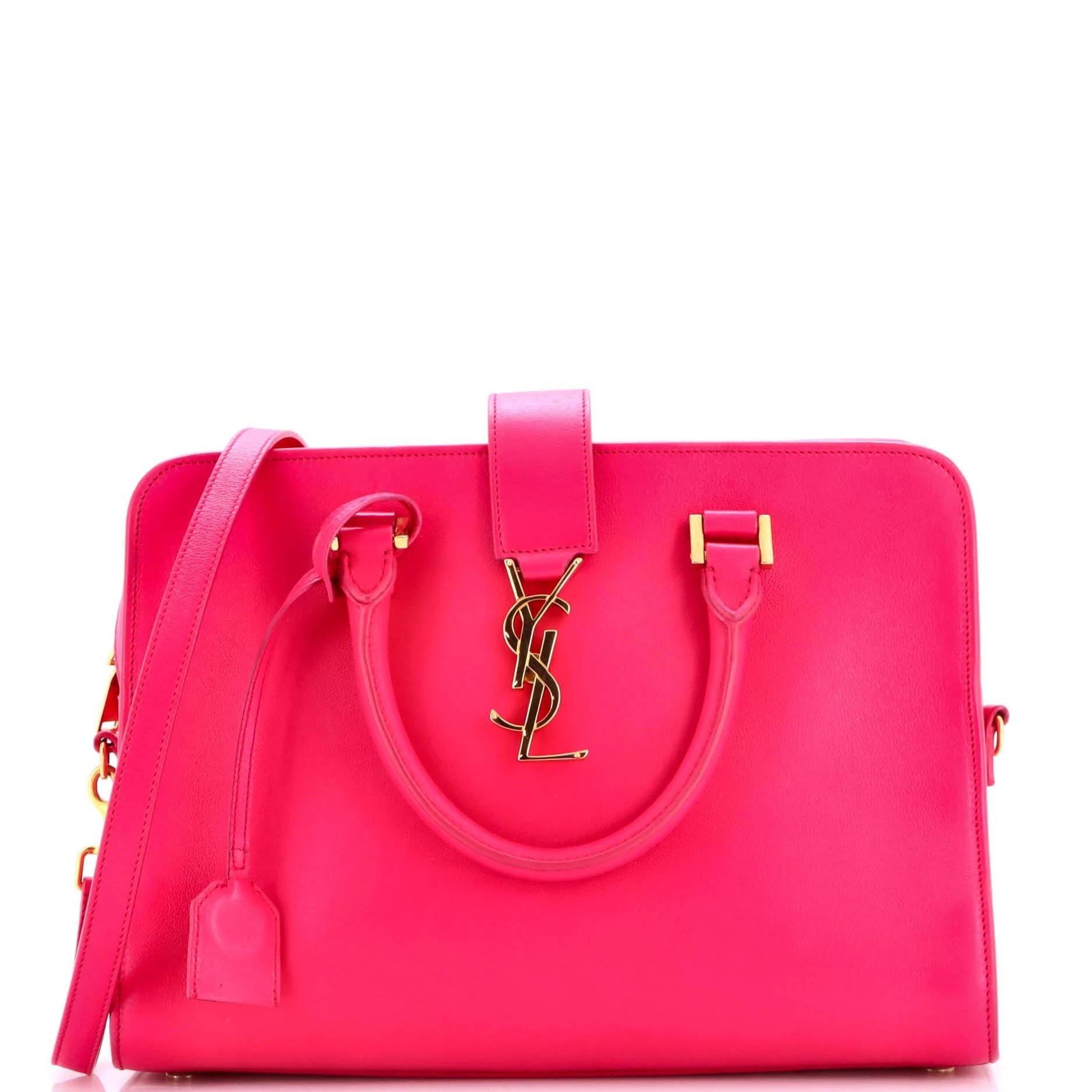 Leather satchel