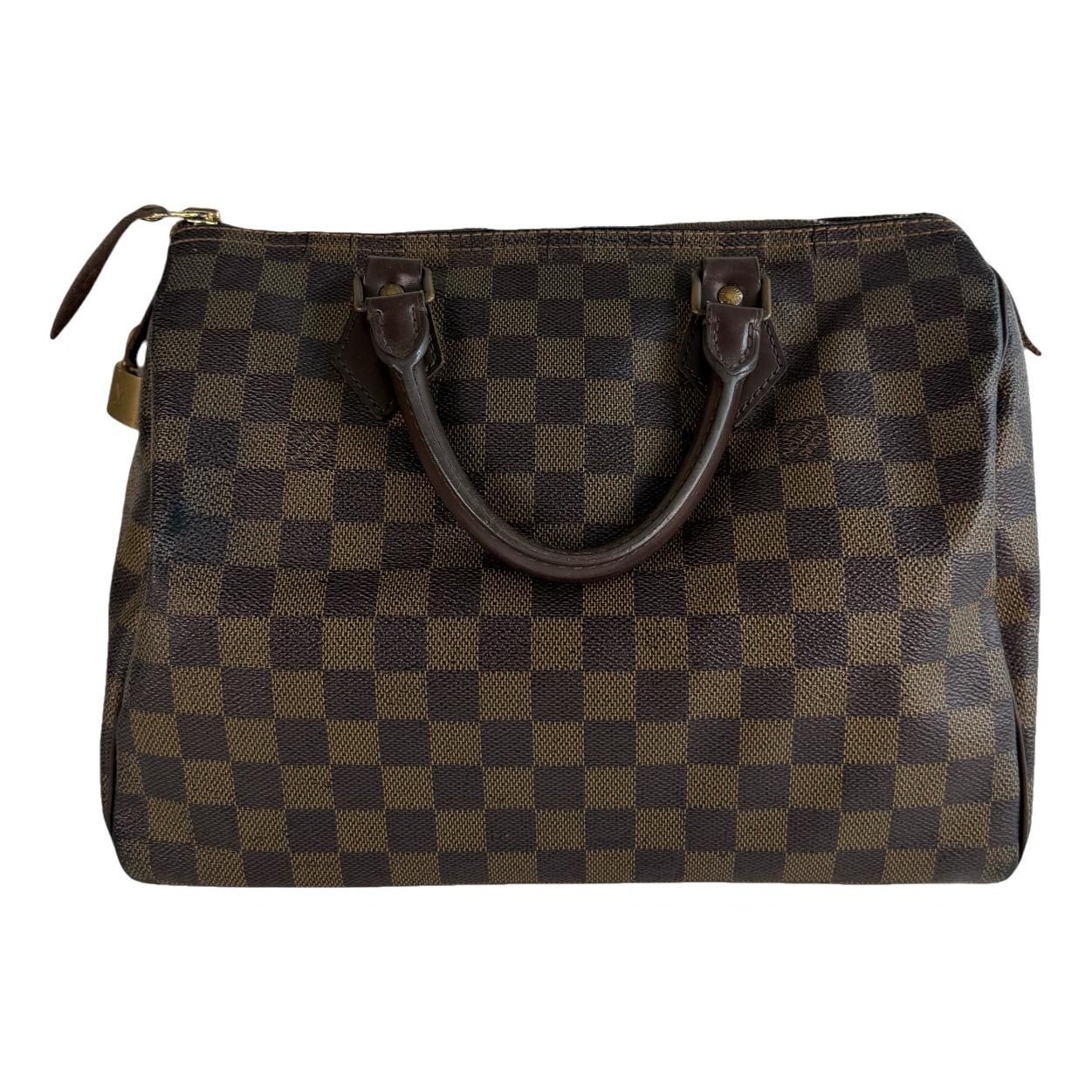 Speedy leather handbag