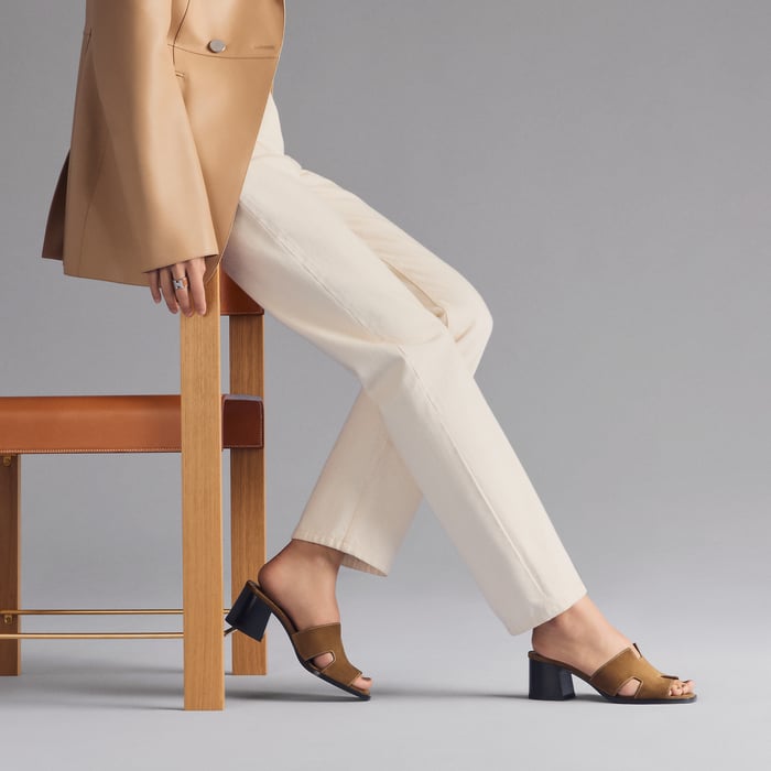 Brun Fumé Helia 60 Sandal