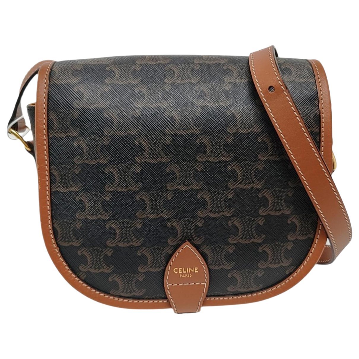 Folco leather crossbody bag