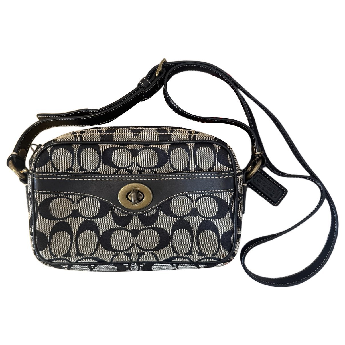 Signature Sufflette leather handbag