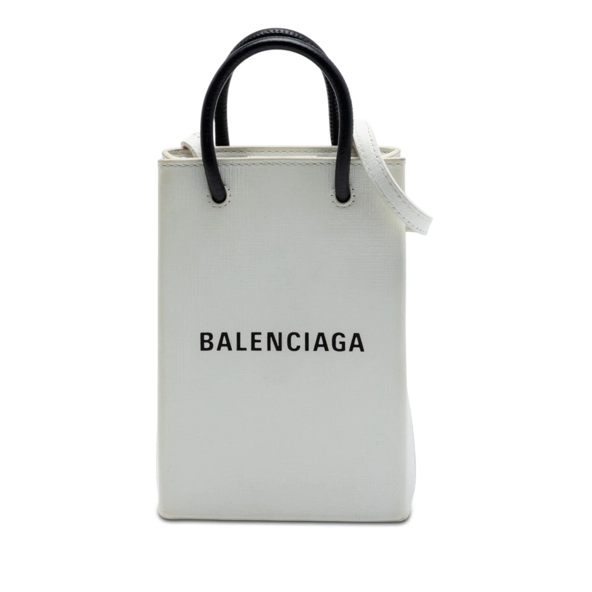 Shopping Phone Holder pony-style calfskin handbag