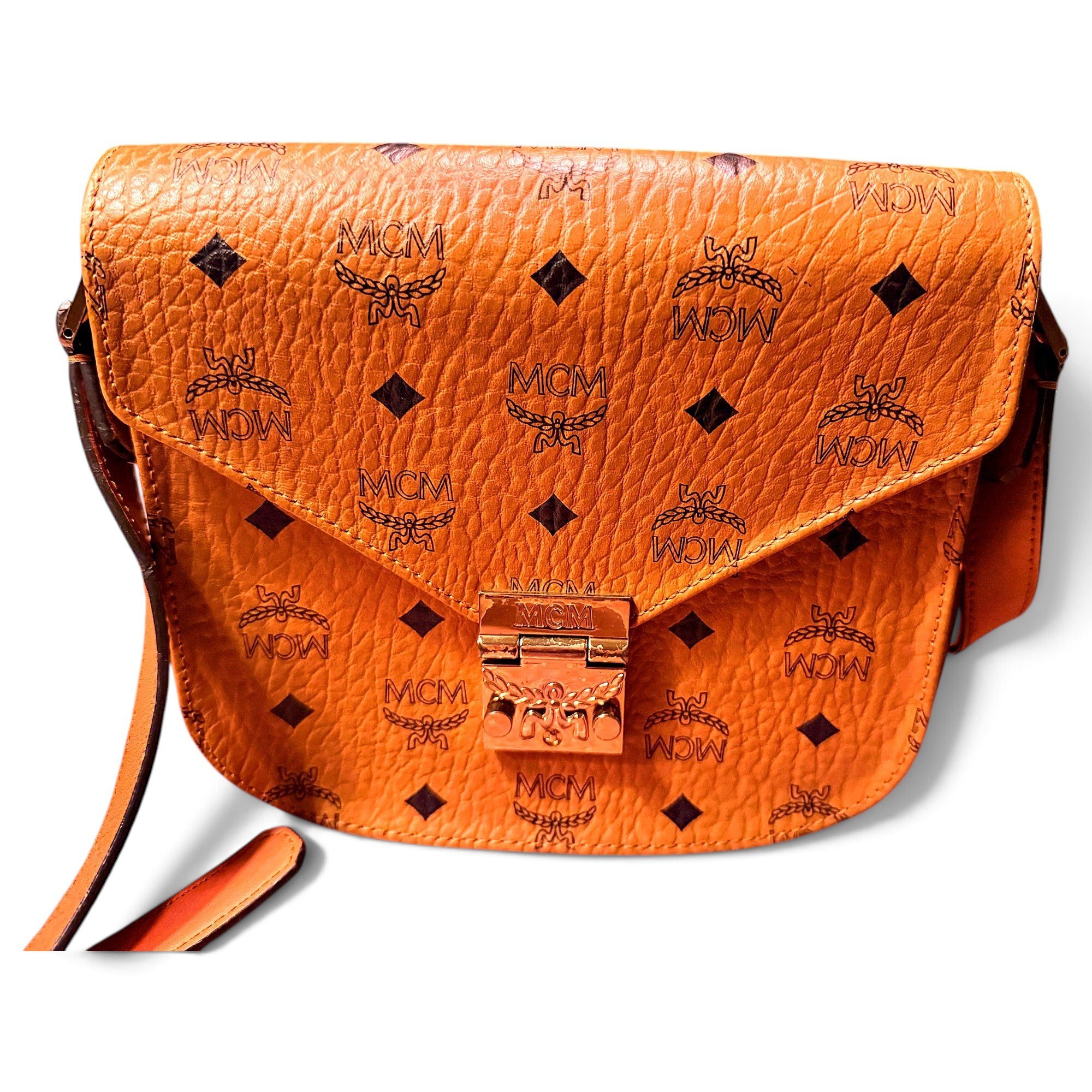 Leather crossbody bag