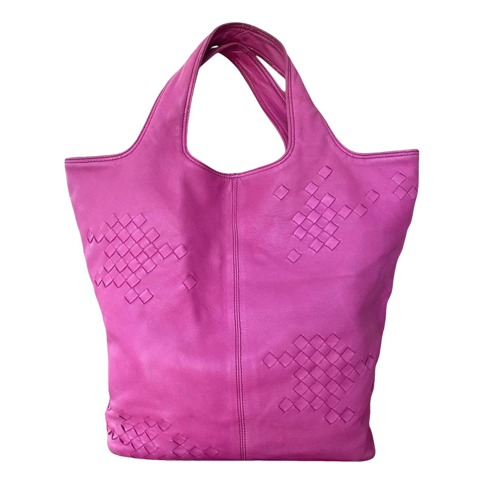 Leather tote