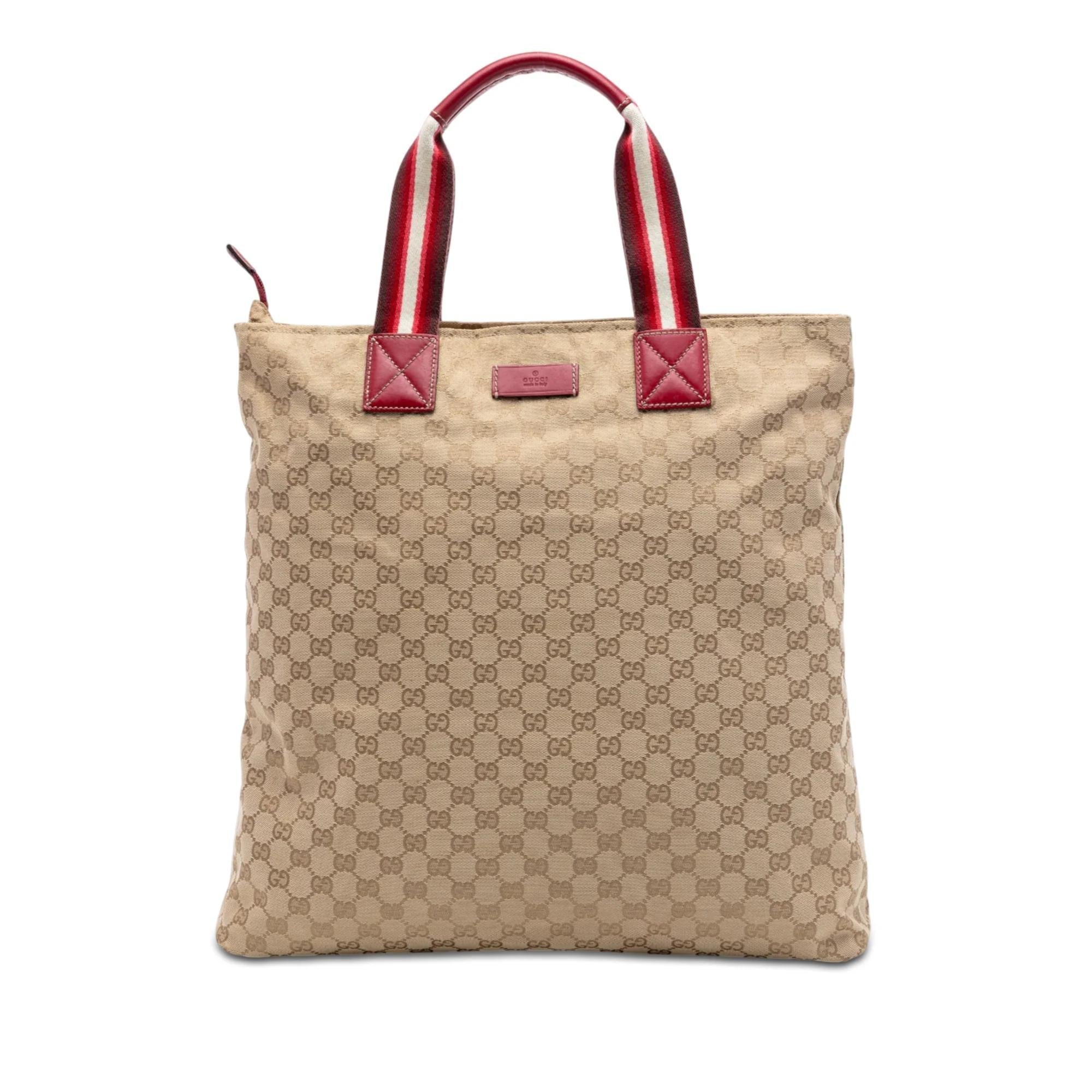 Leather tote