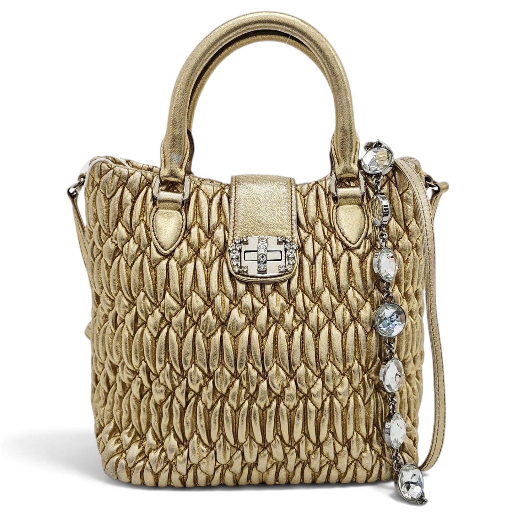Leather handbag