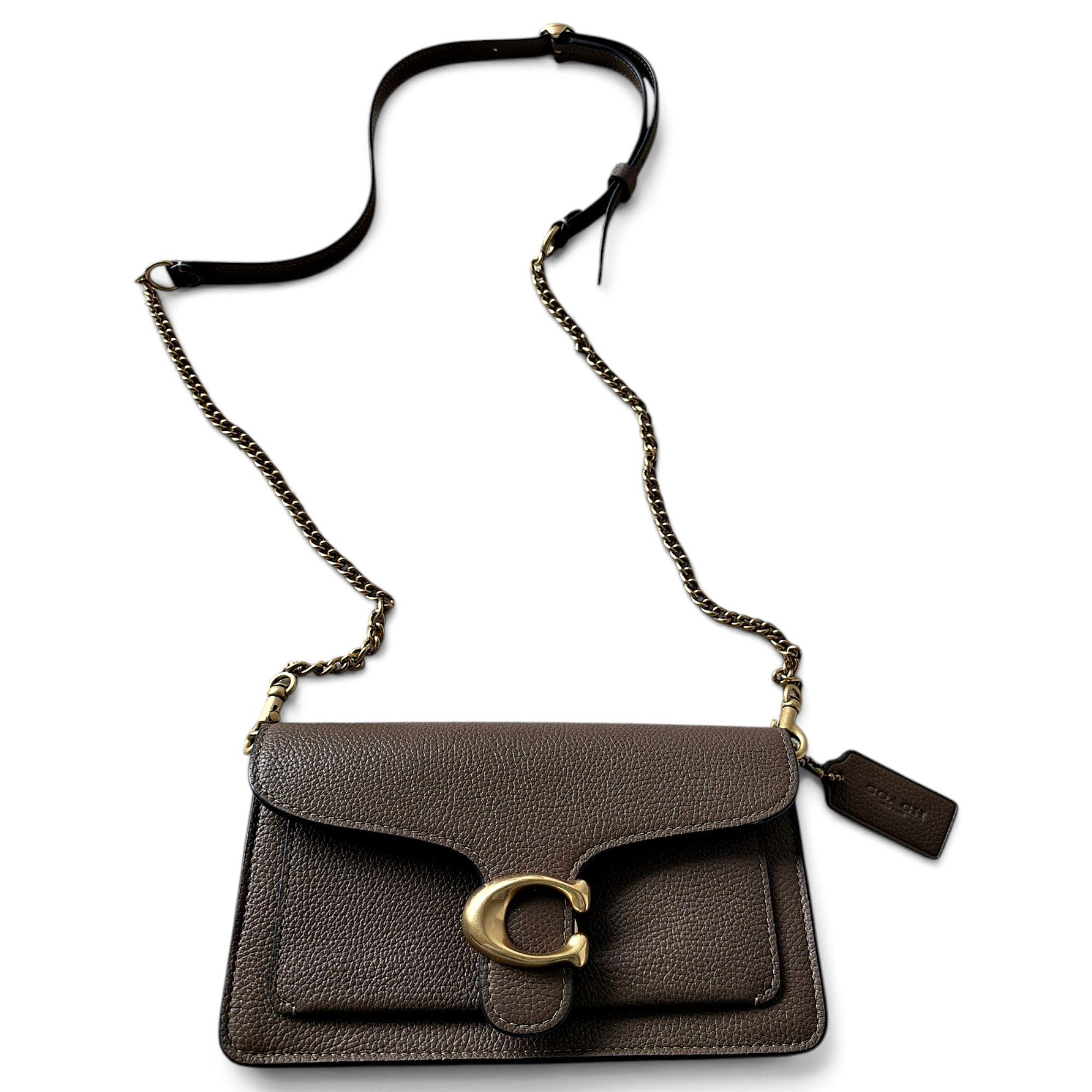 Patent leather crossbody bag