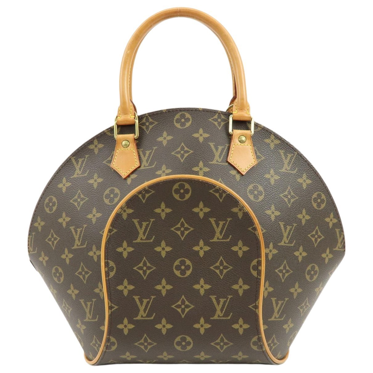Ellipse cloth handbag