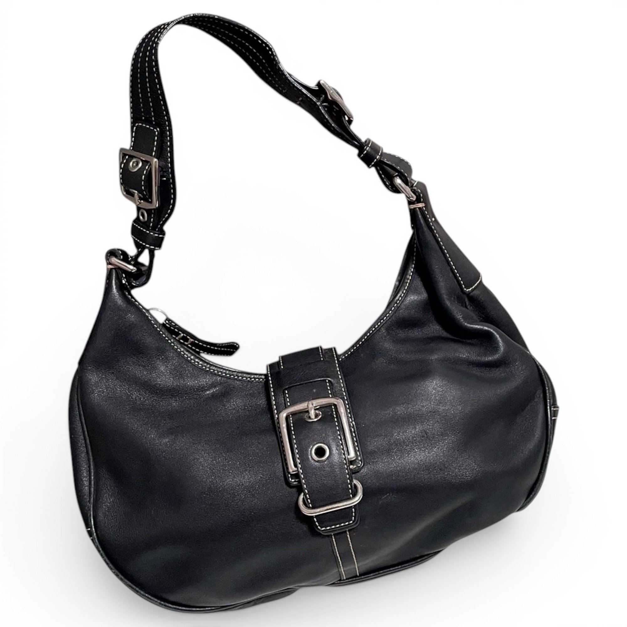 Leather handbag