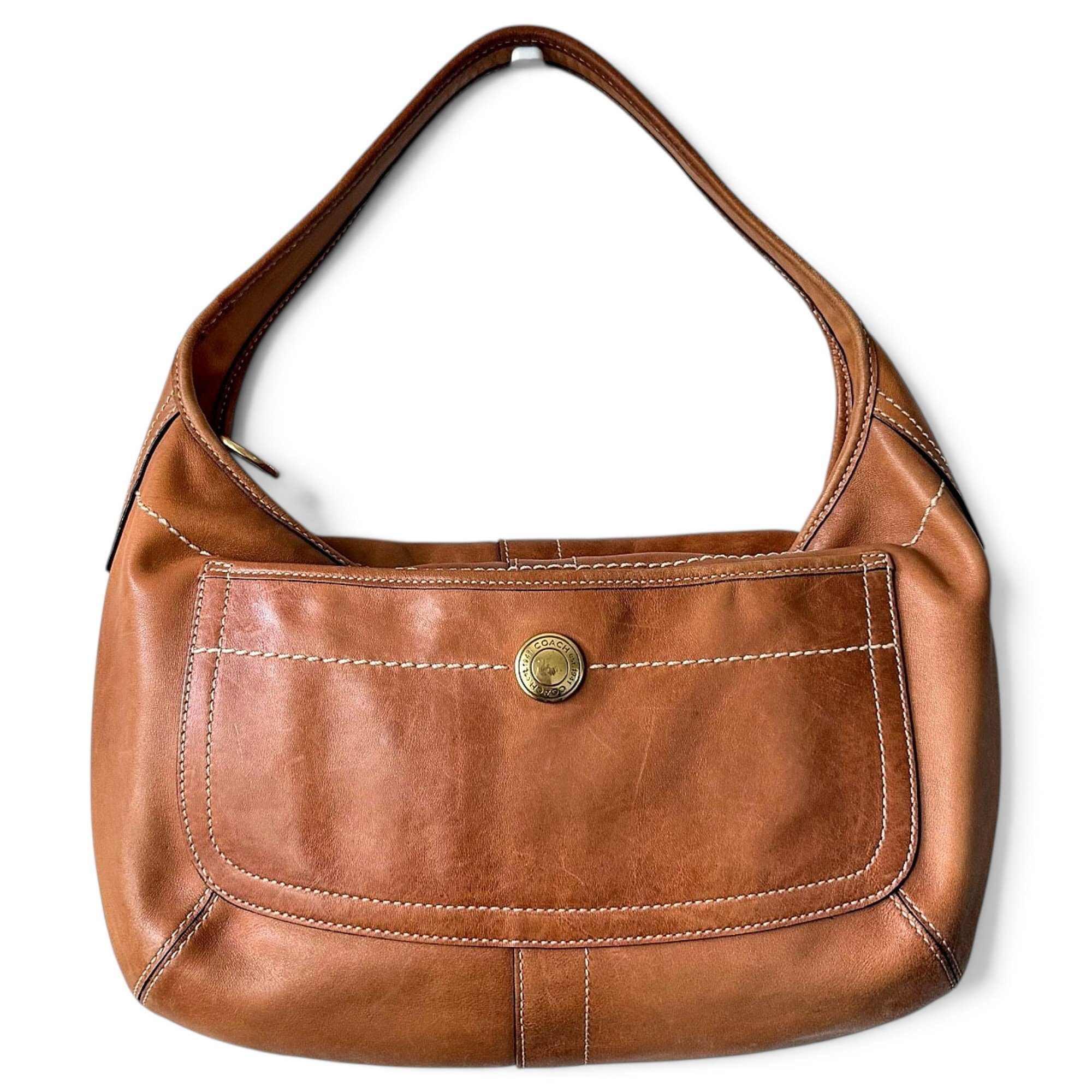 Signature Sufflette leather handbag