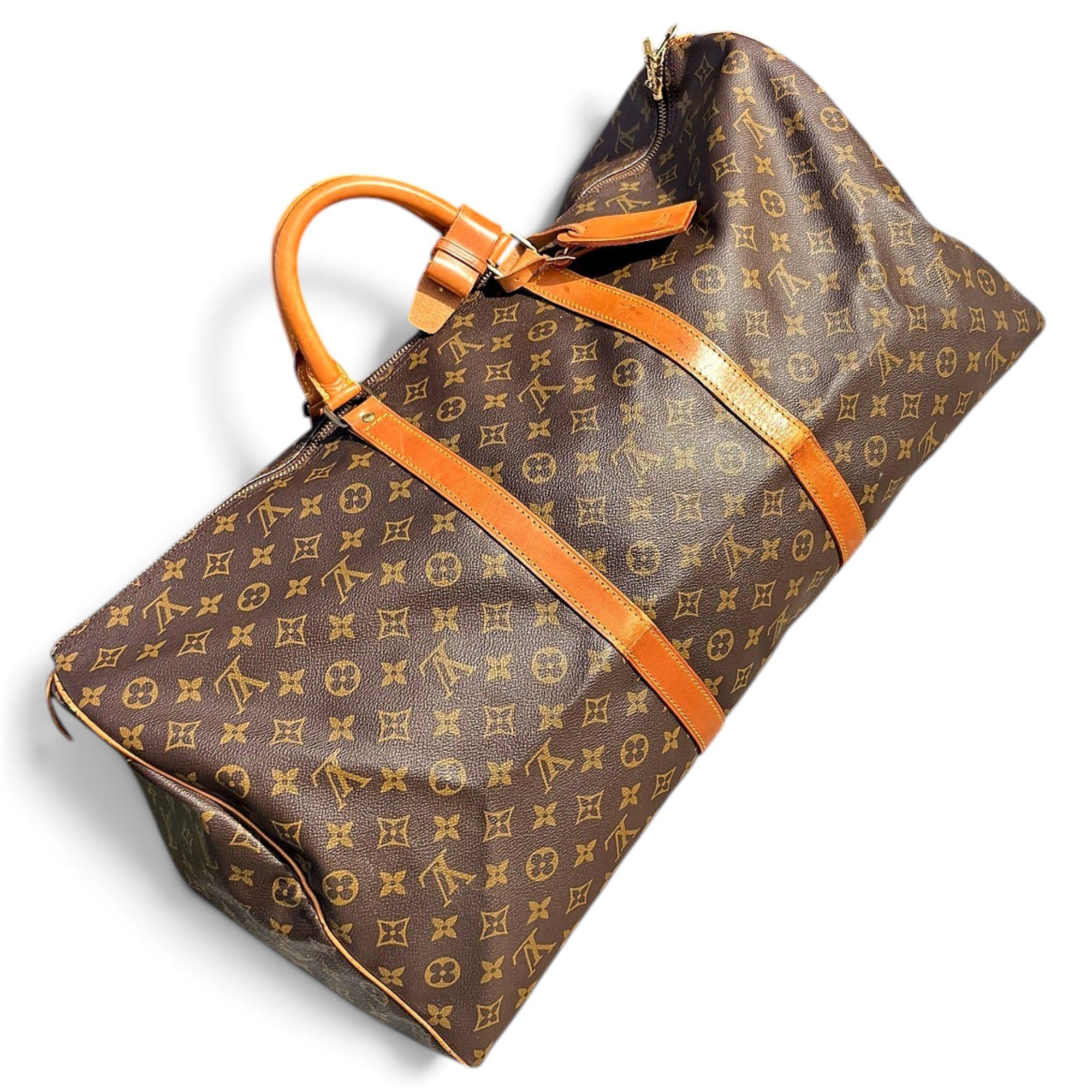 Keepall leather 48h bag