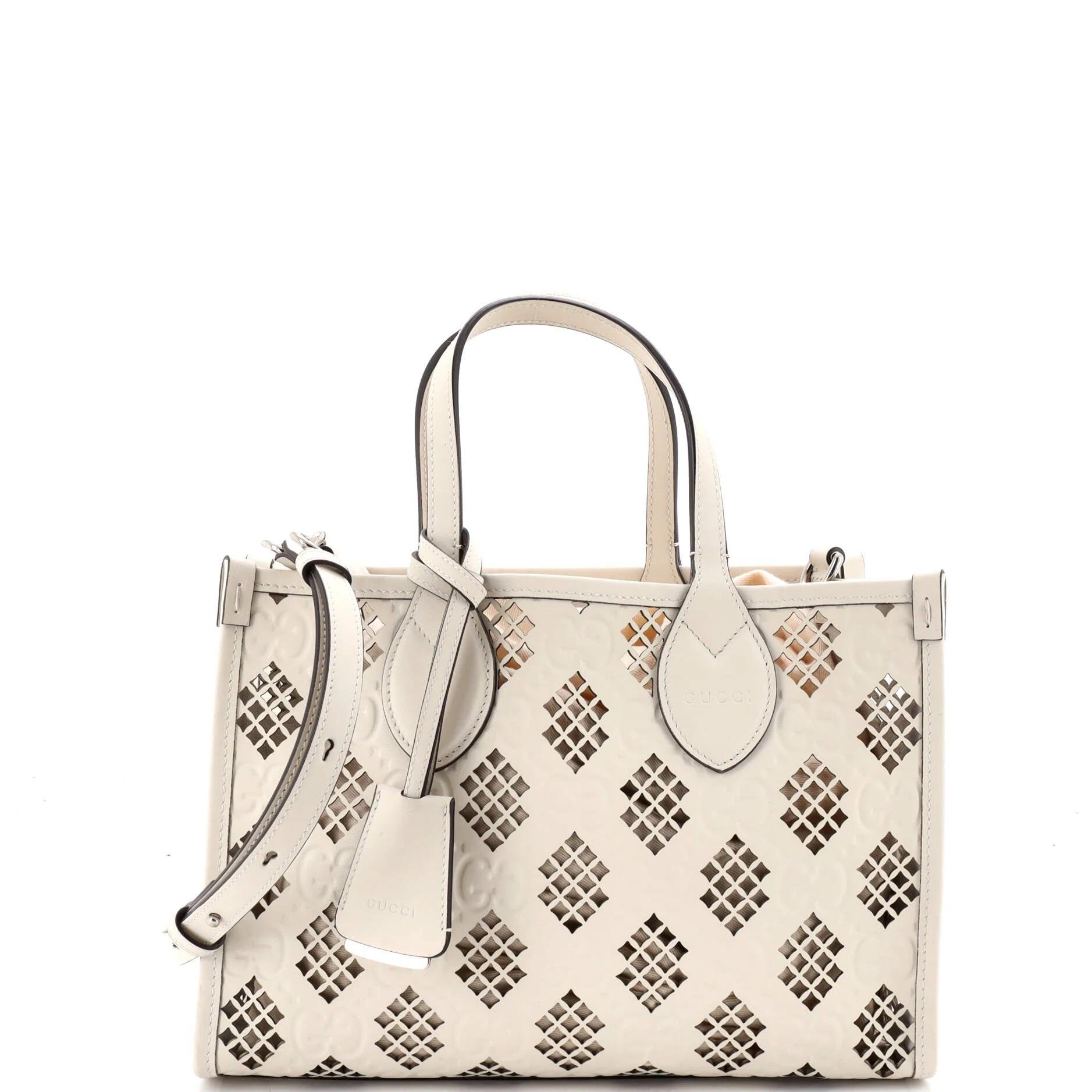 Leather tote