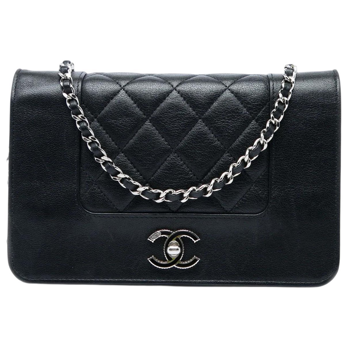 Mademoiselle leather crossbody bag