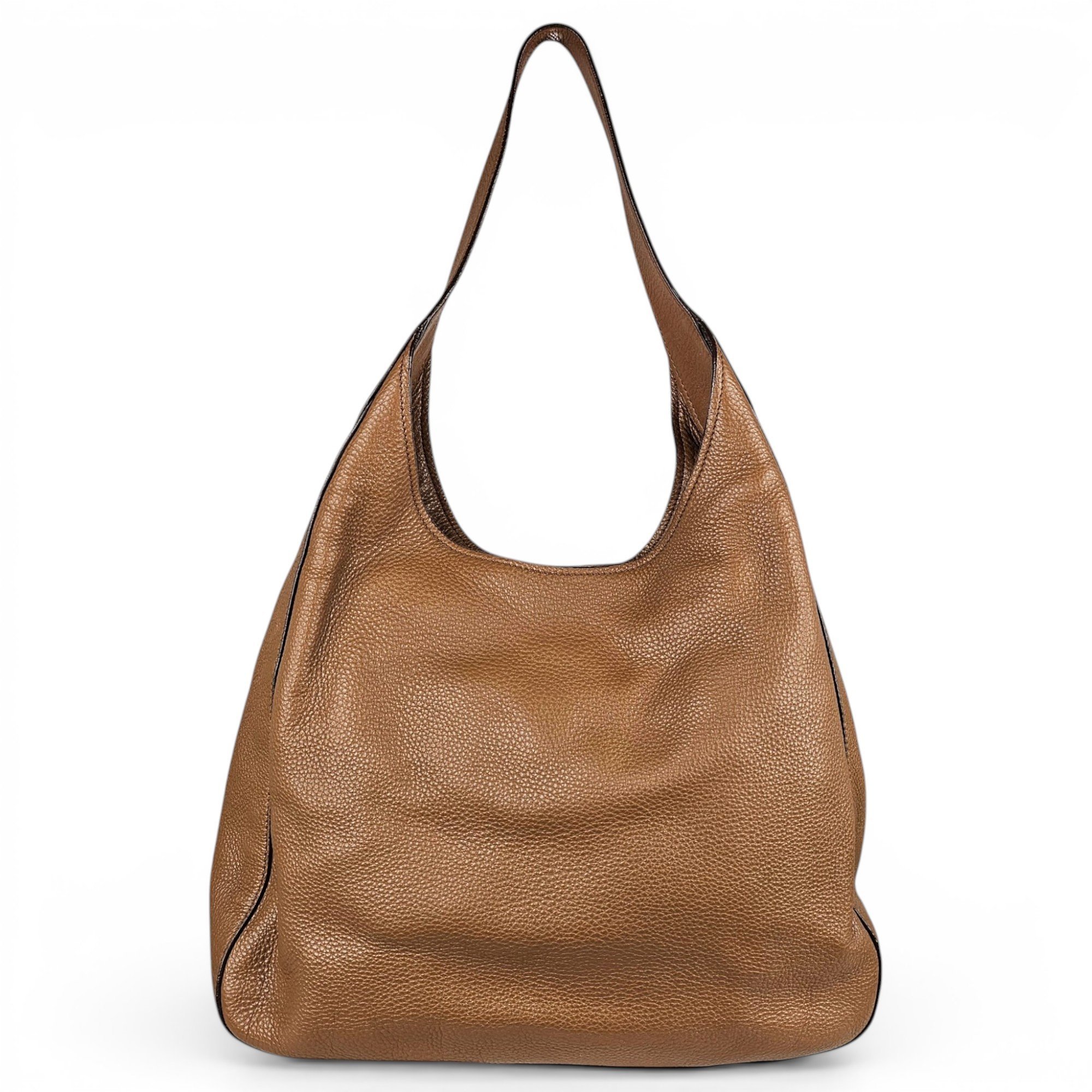 Leather tote