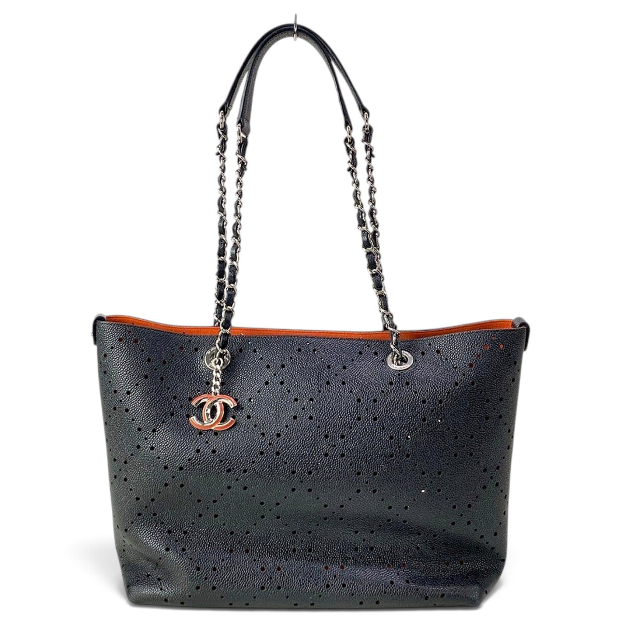 Leather tote
