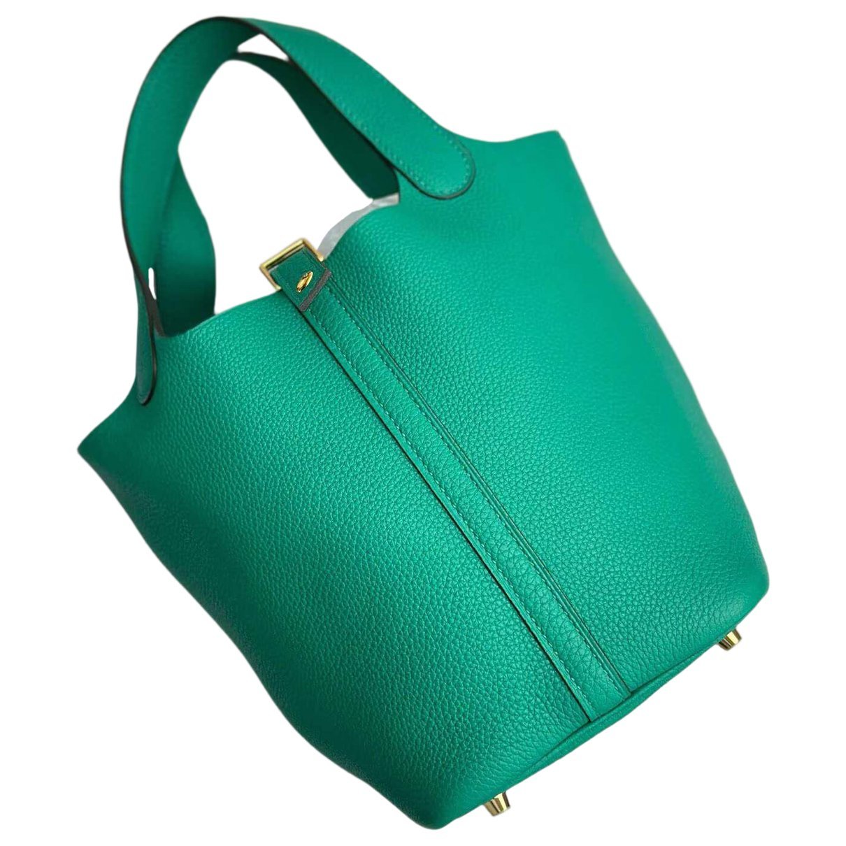Picotin leather handbag