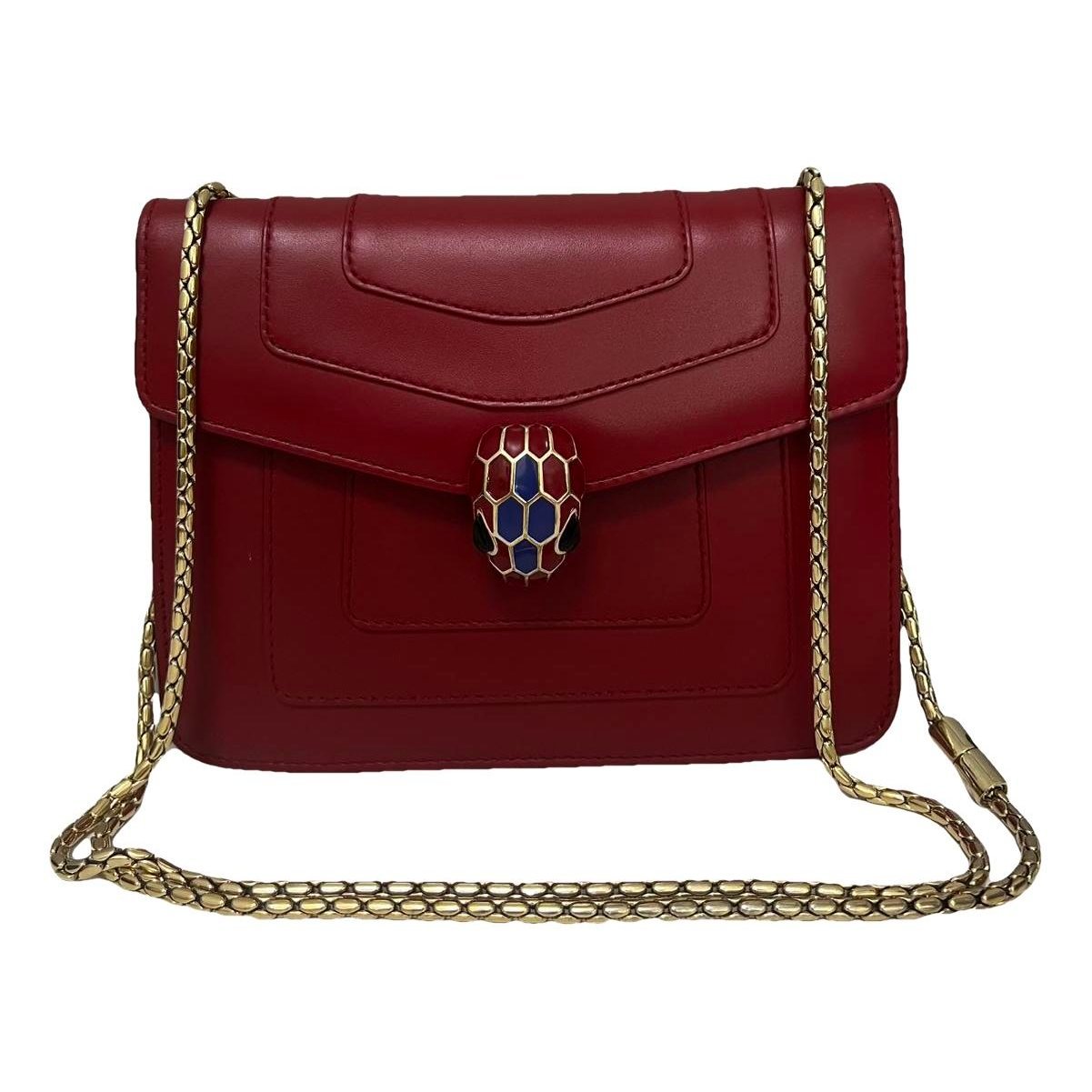 Serpenti faux fur handbag