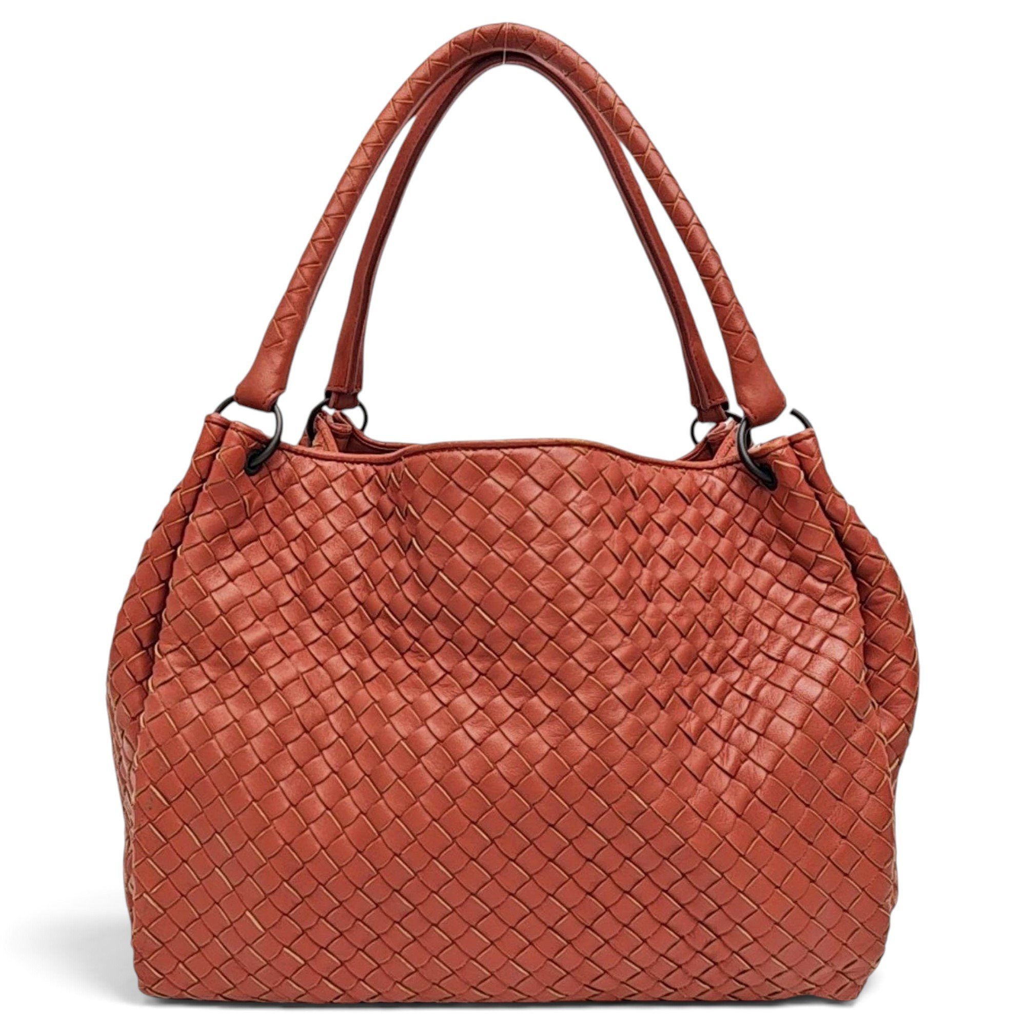 Parachute leather handbag