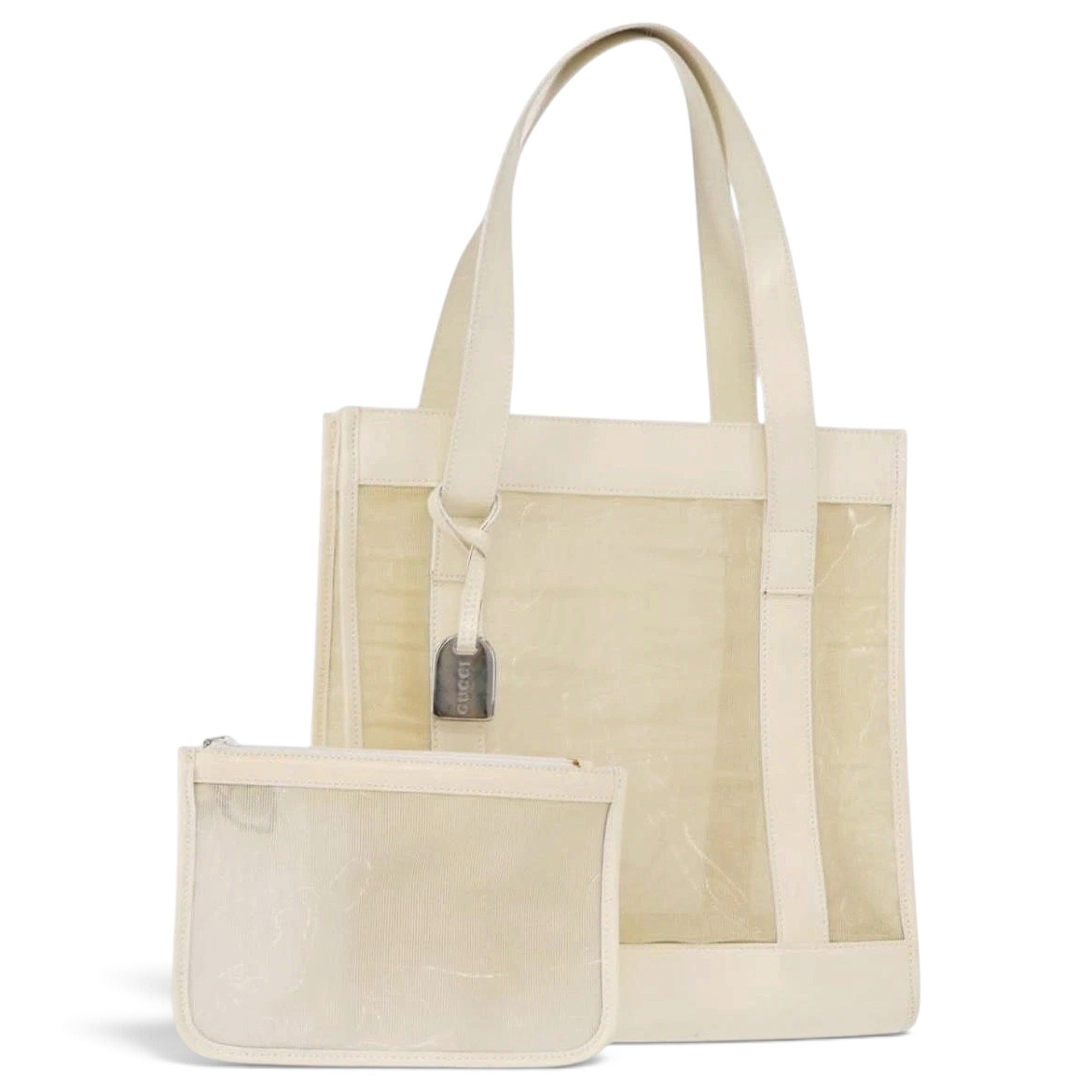 Leather tote
