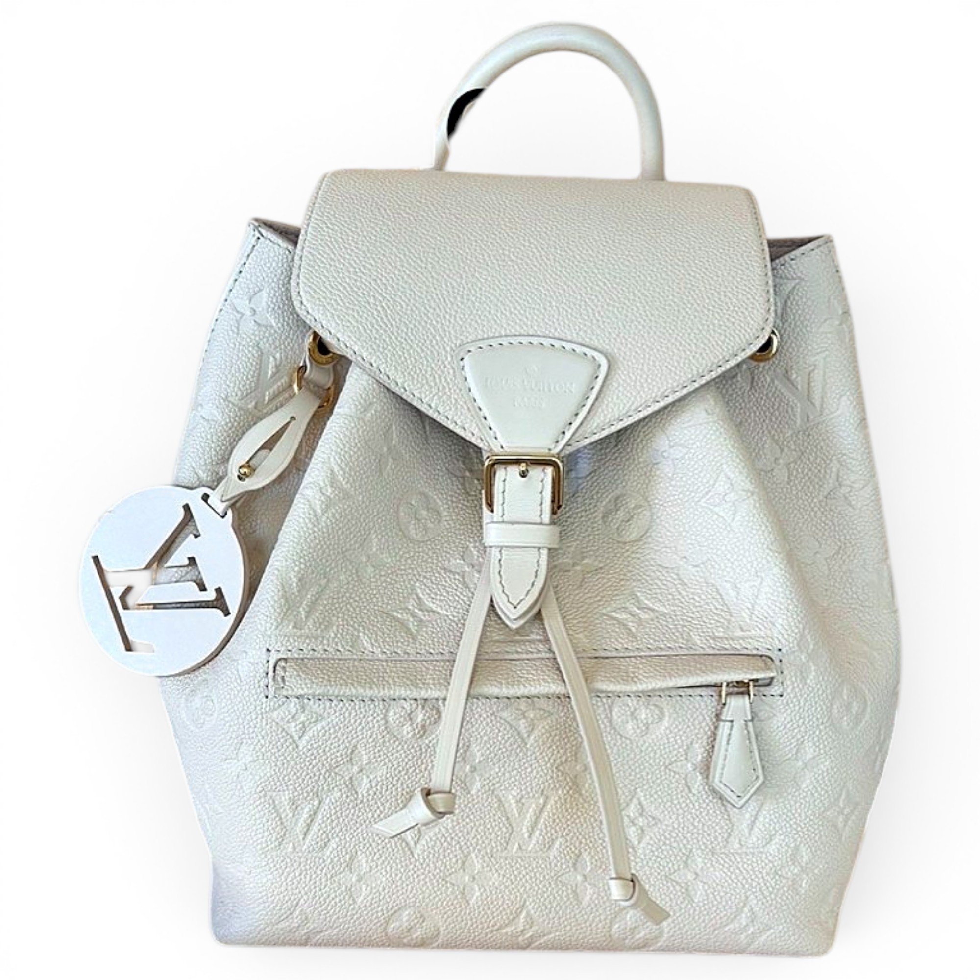 Montsouris leather backpack