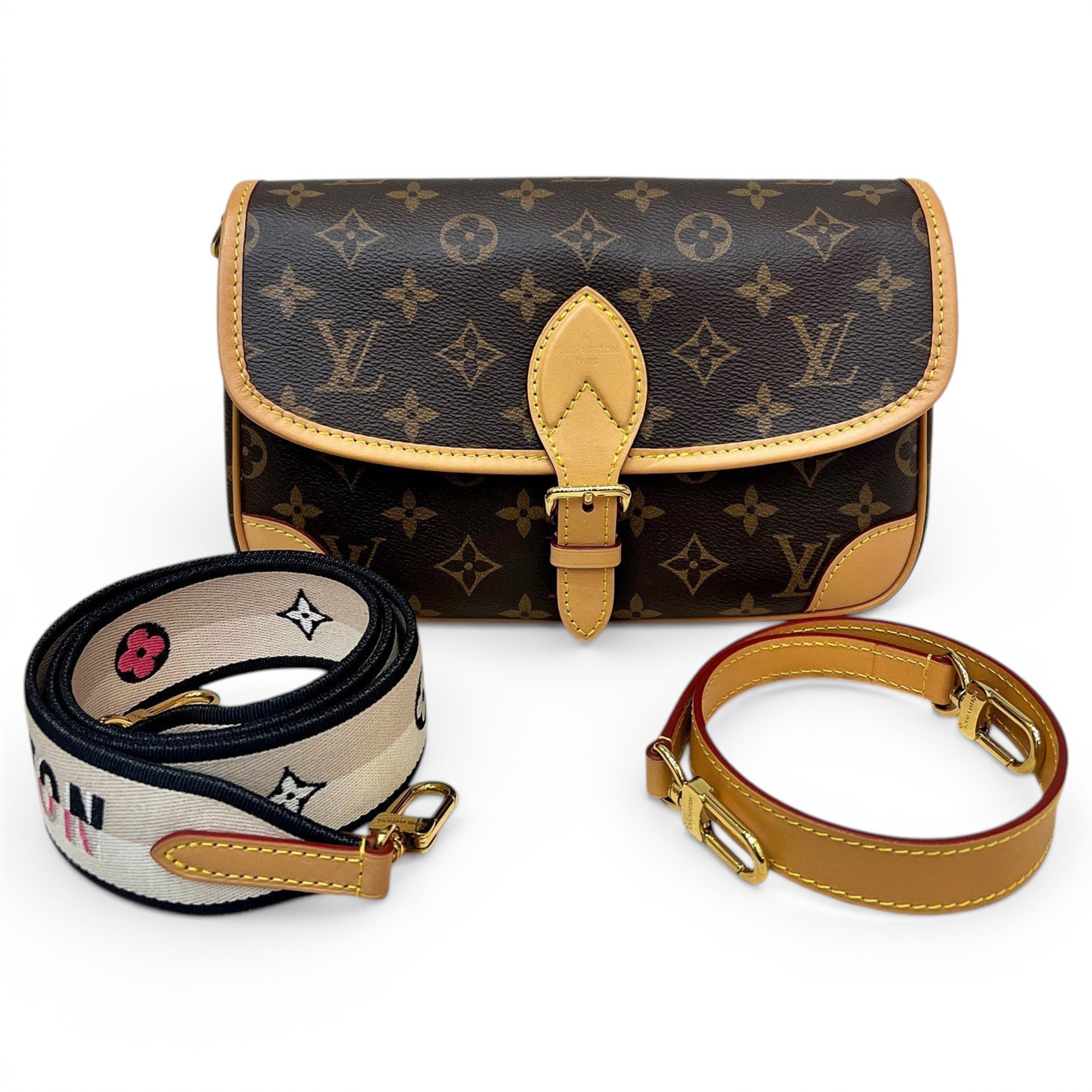 Diane leather crossbody bag