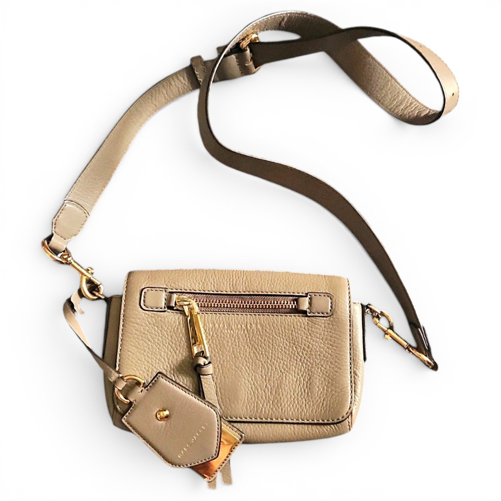 Leather crossbody bag