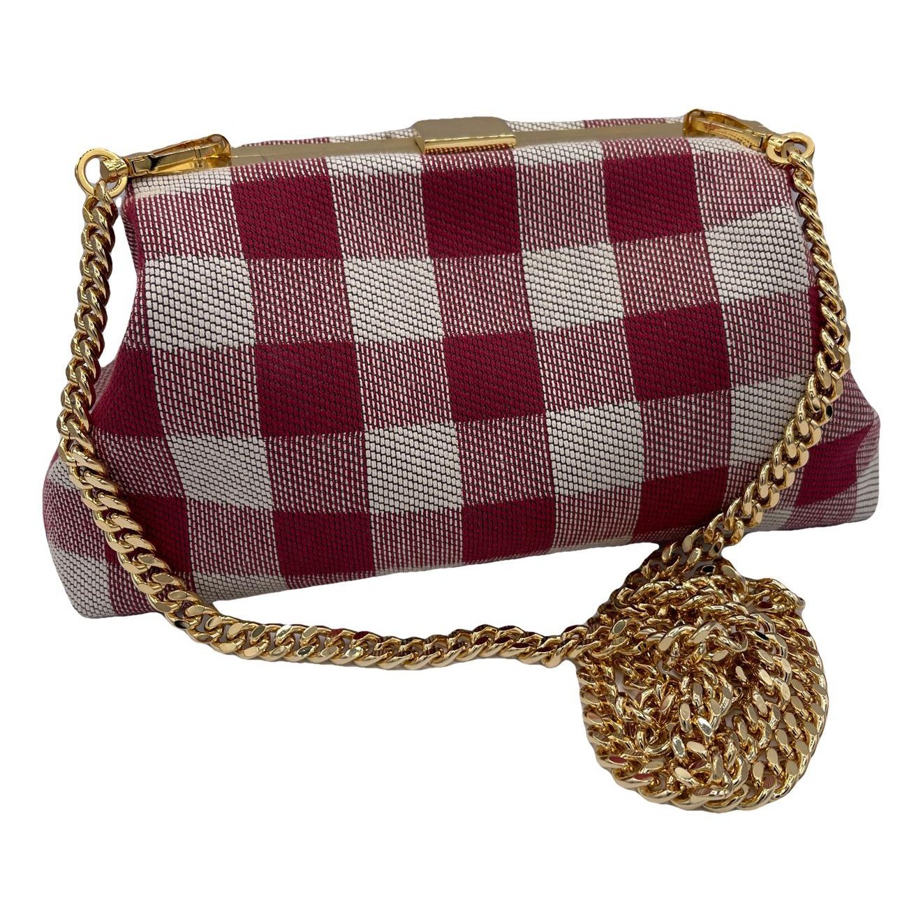 Mansur Gavriel Cloth clutch bag