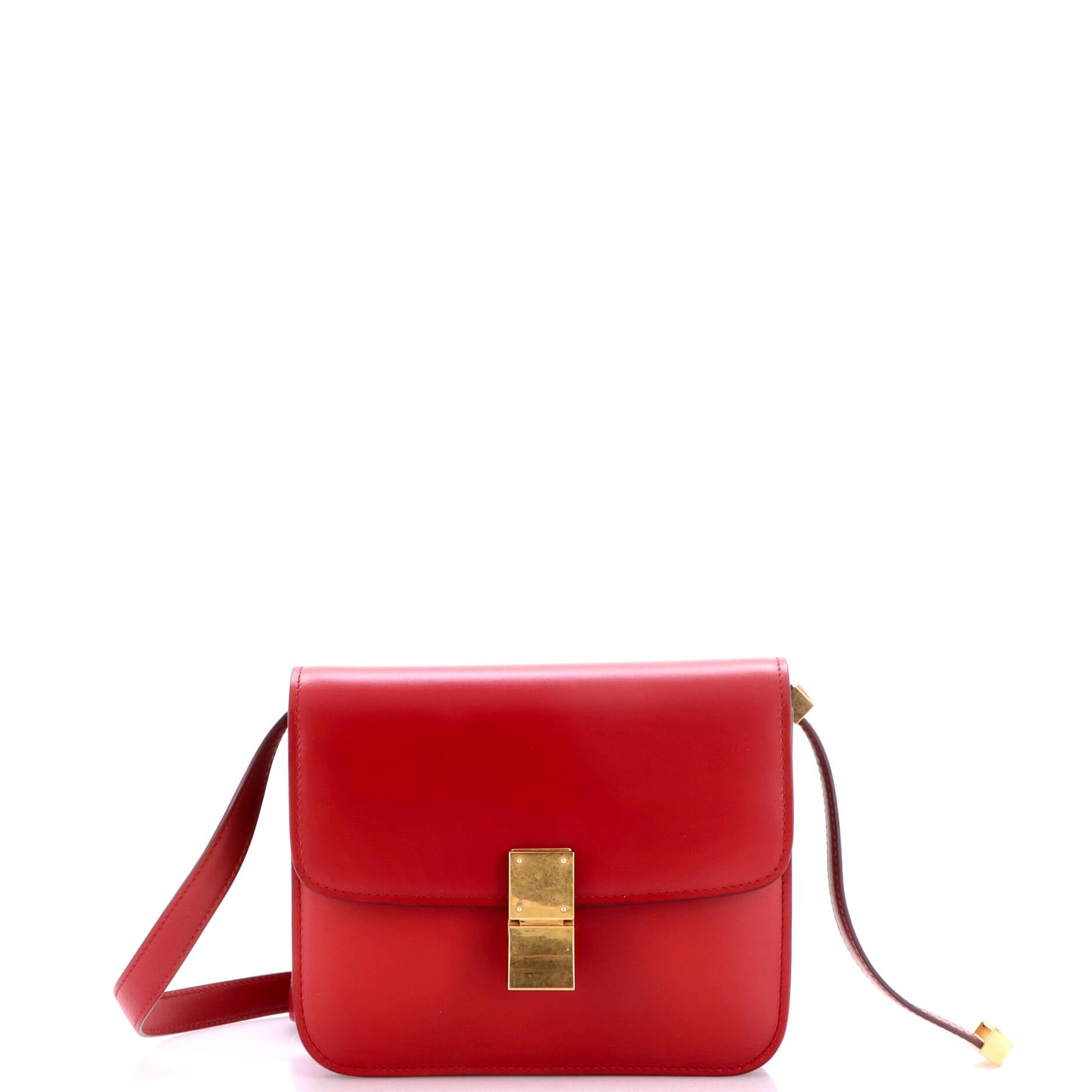 Classic Box Bag Smooth Leather Teen