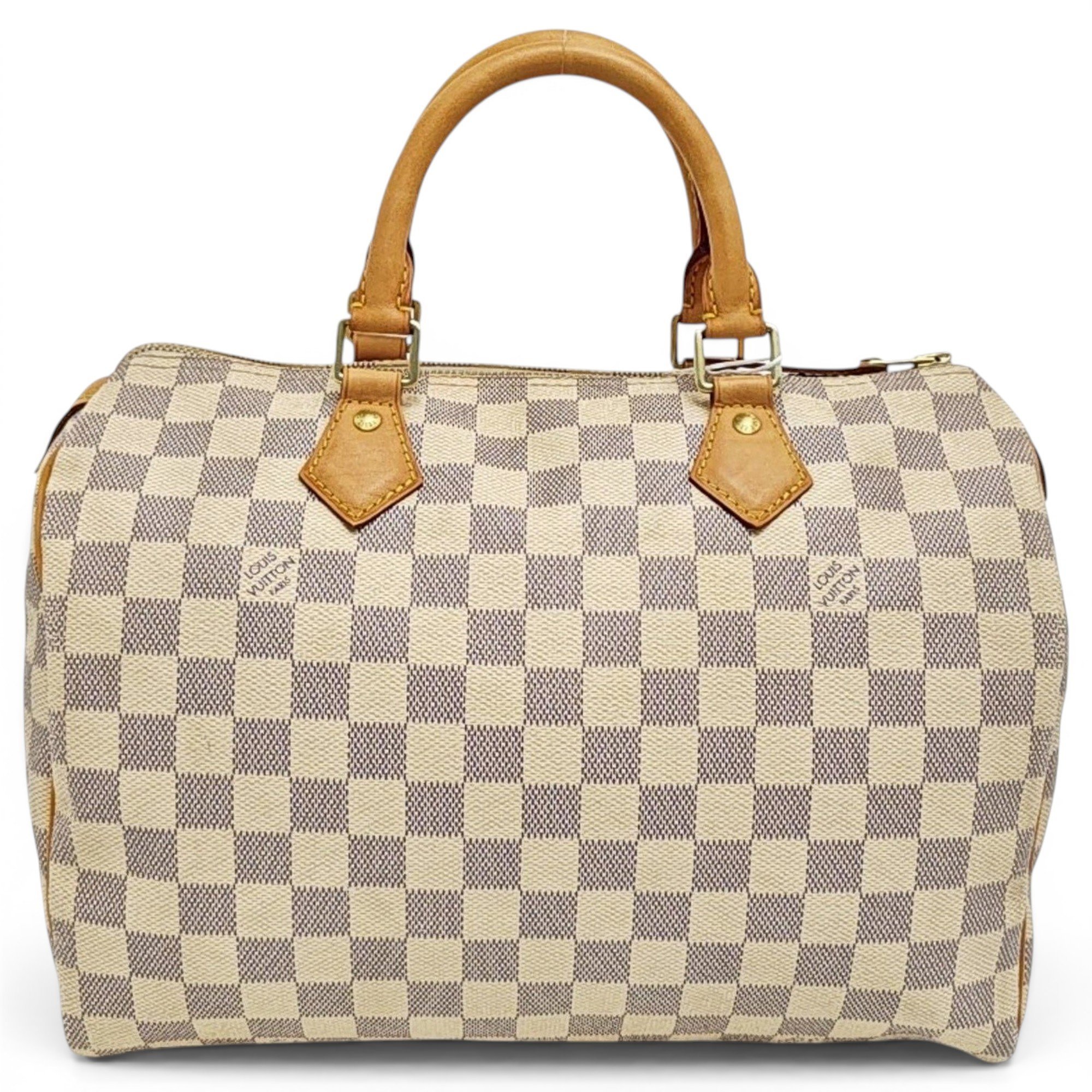 Nano Speedy / Mini HL leather handbag
