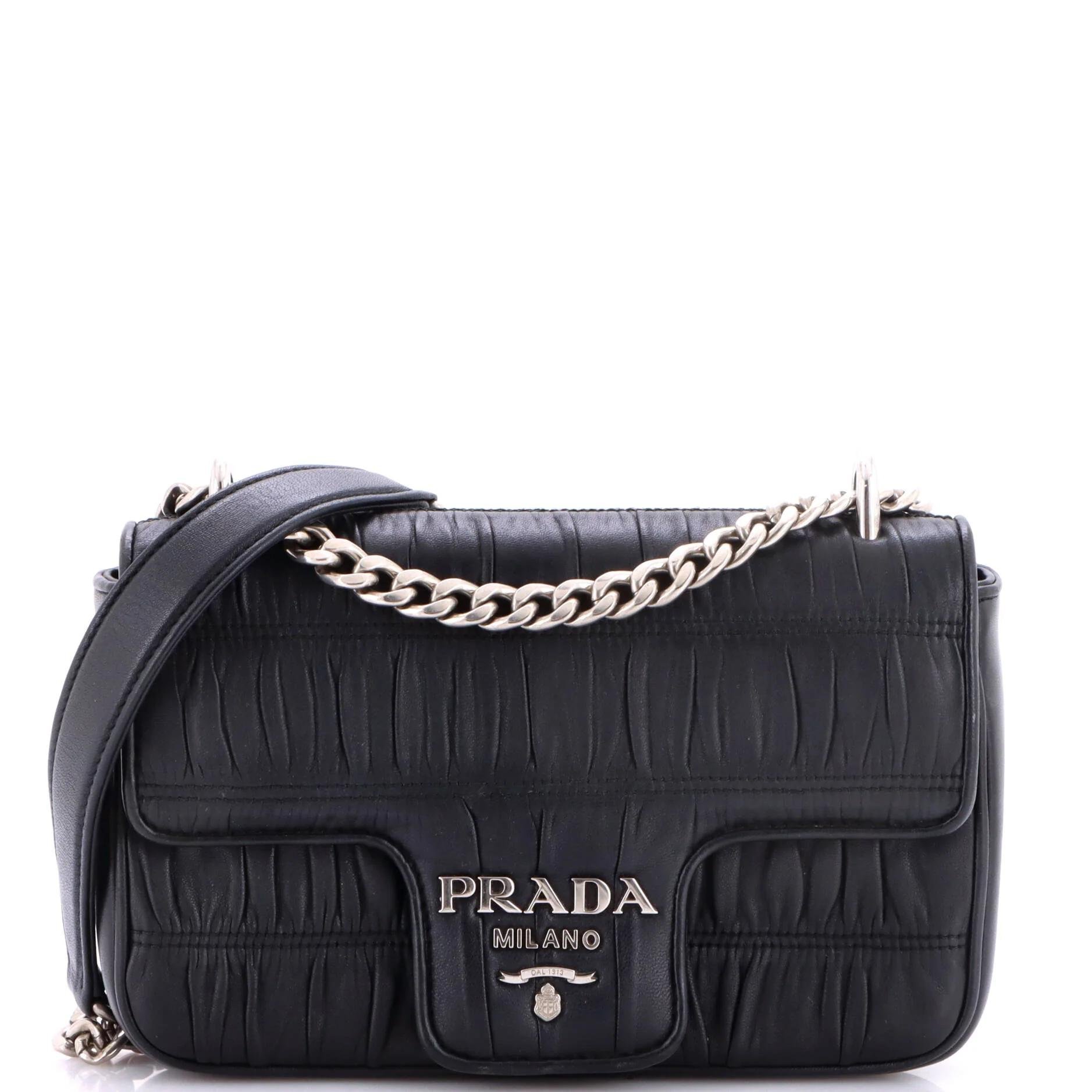 Leather crossbody bag