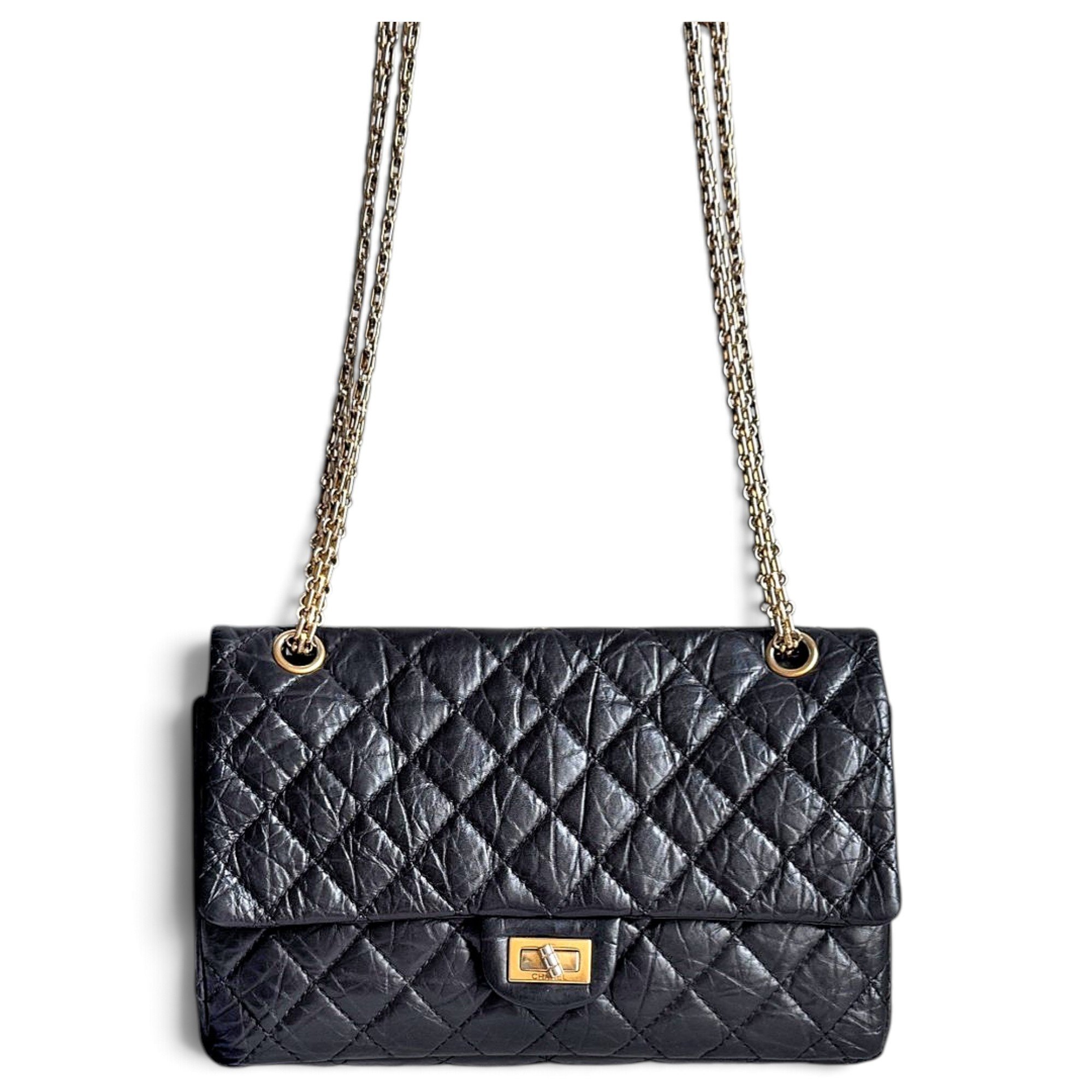 2.55 leather handbag