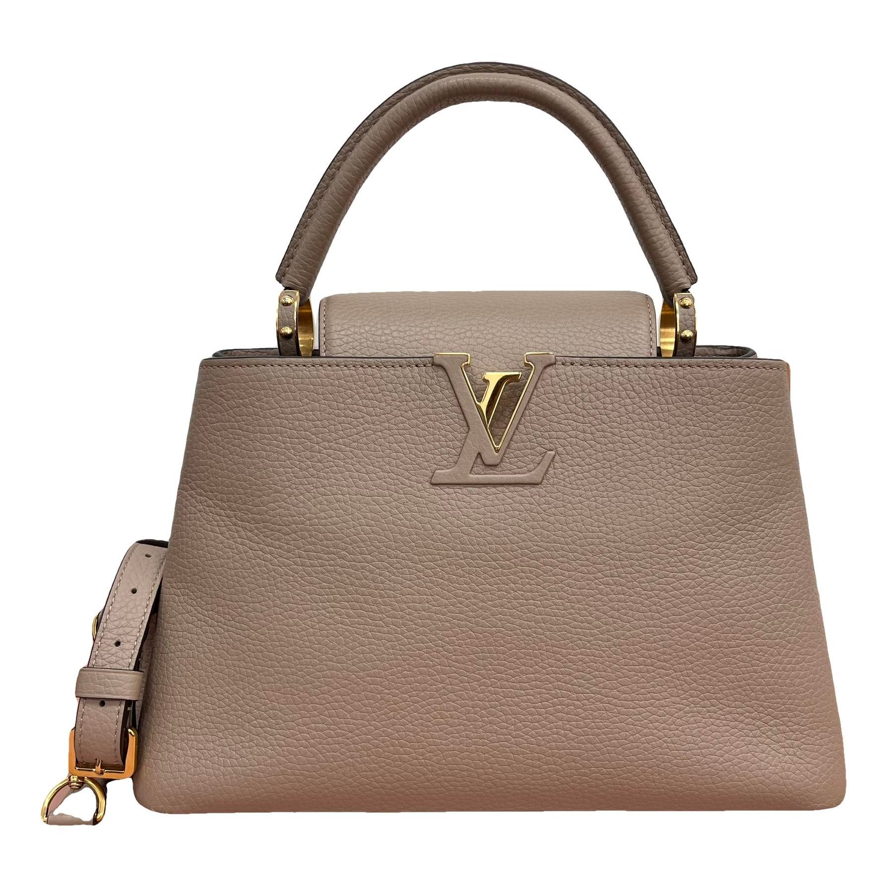 Capucines leather handbag