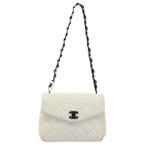 Trendy CC Flap leather handbag