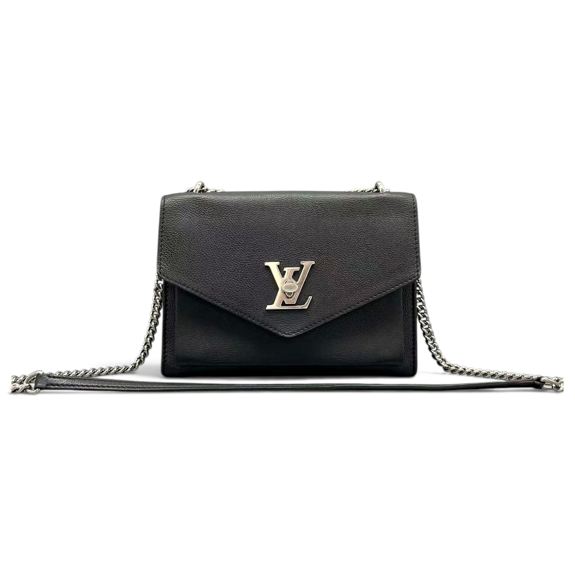 Twist leather crossbody bag