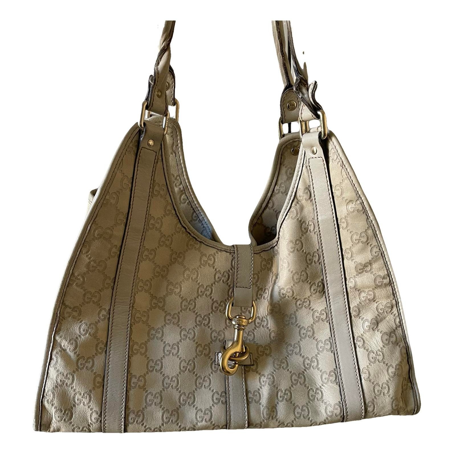 Leather tote