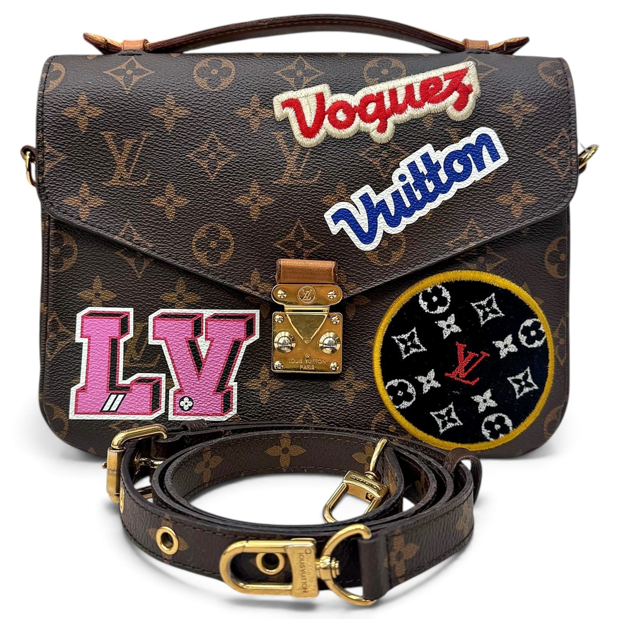 Metis leather handbag