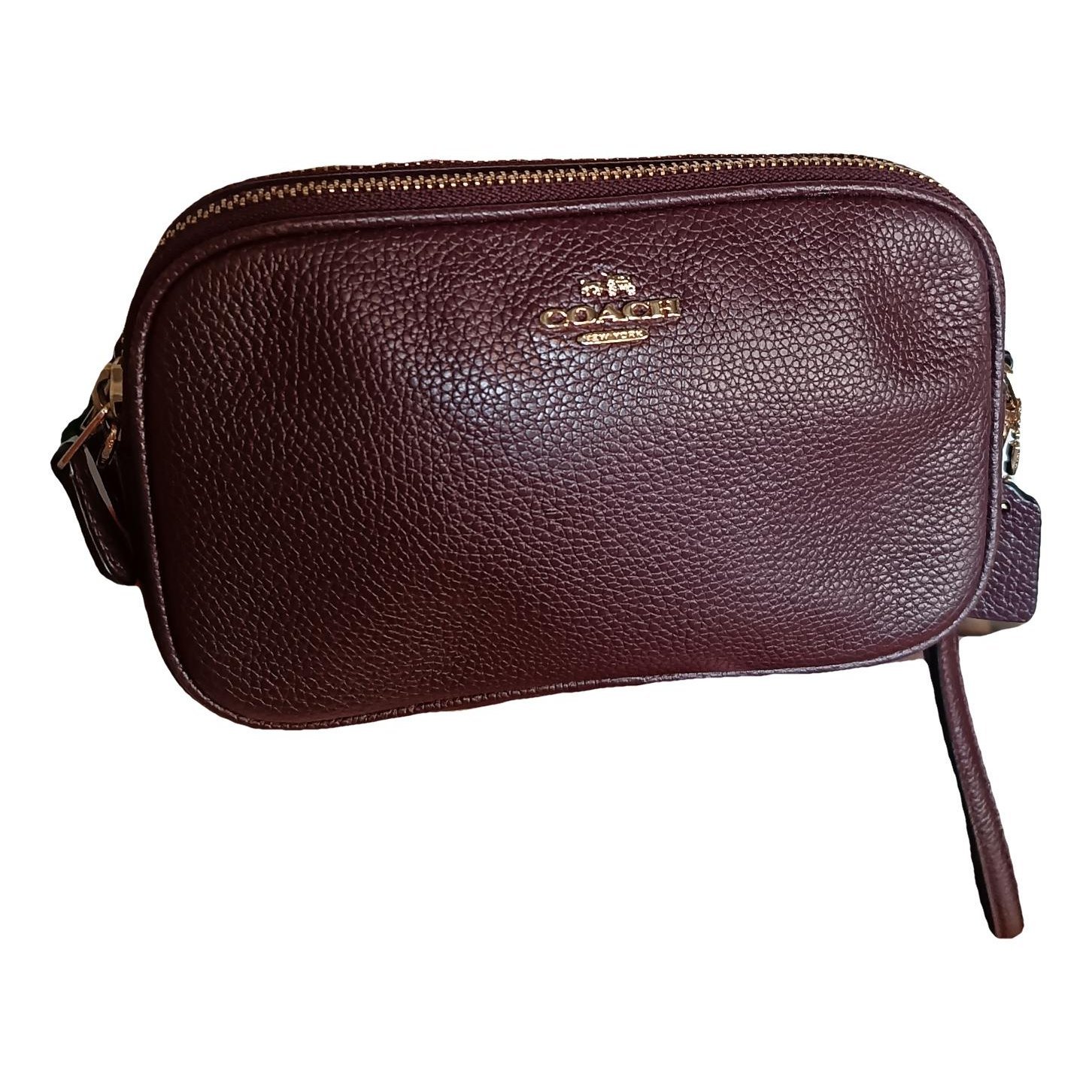 Leather crossbody bag