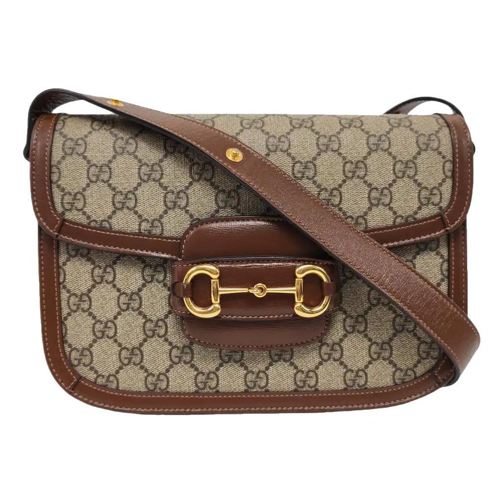 Handle Horsebit 1955 leather crossbody bag