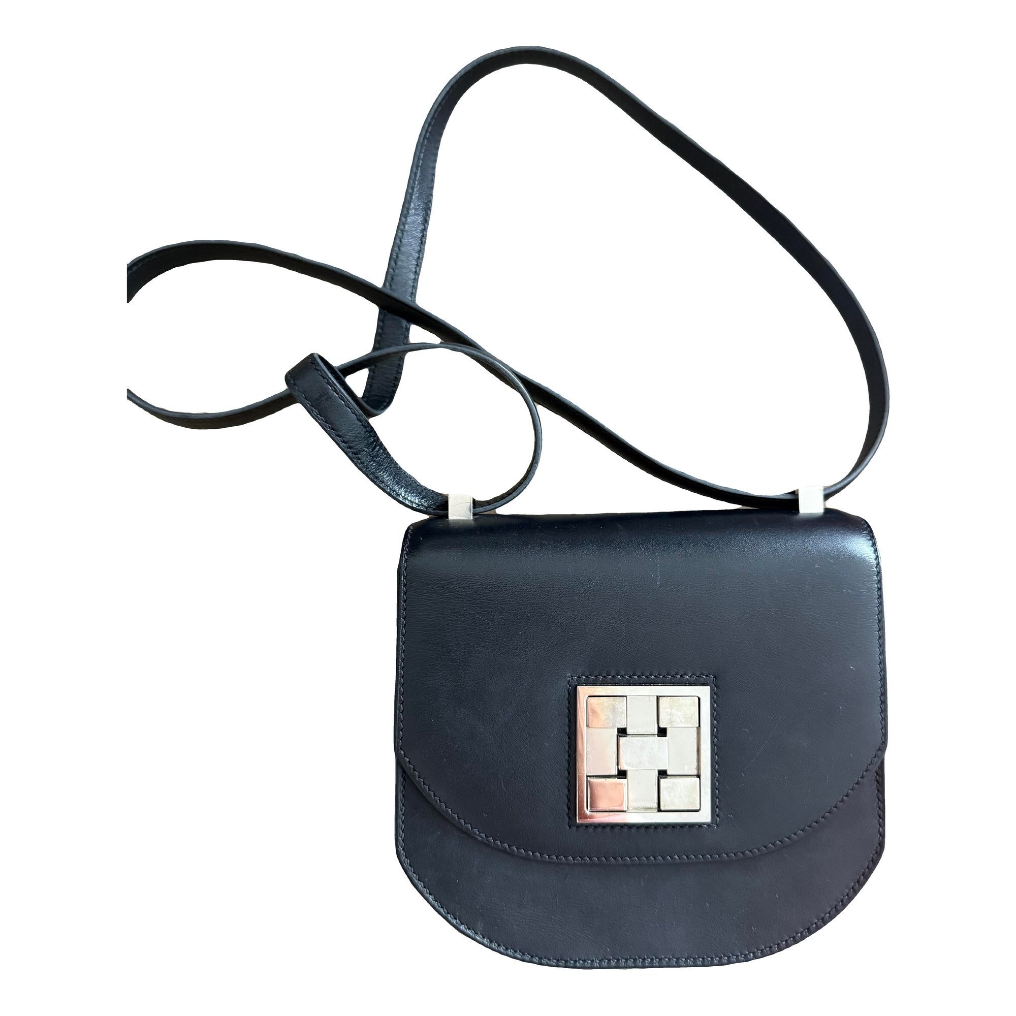 Mosaïque leather handbag