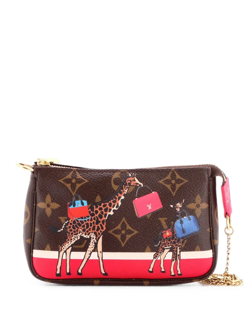 Pochette Accessoires Limited Edition Christmas Animation Monogram Canvas Mini shoulder bag