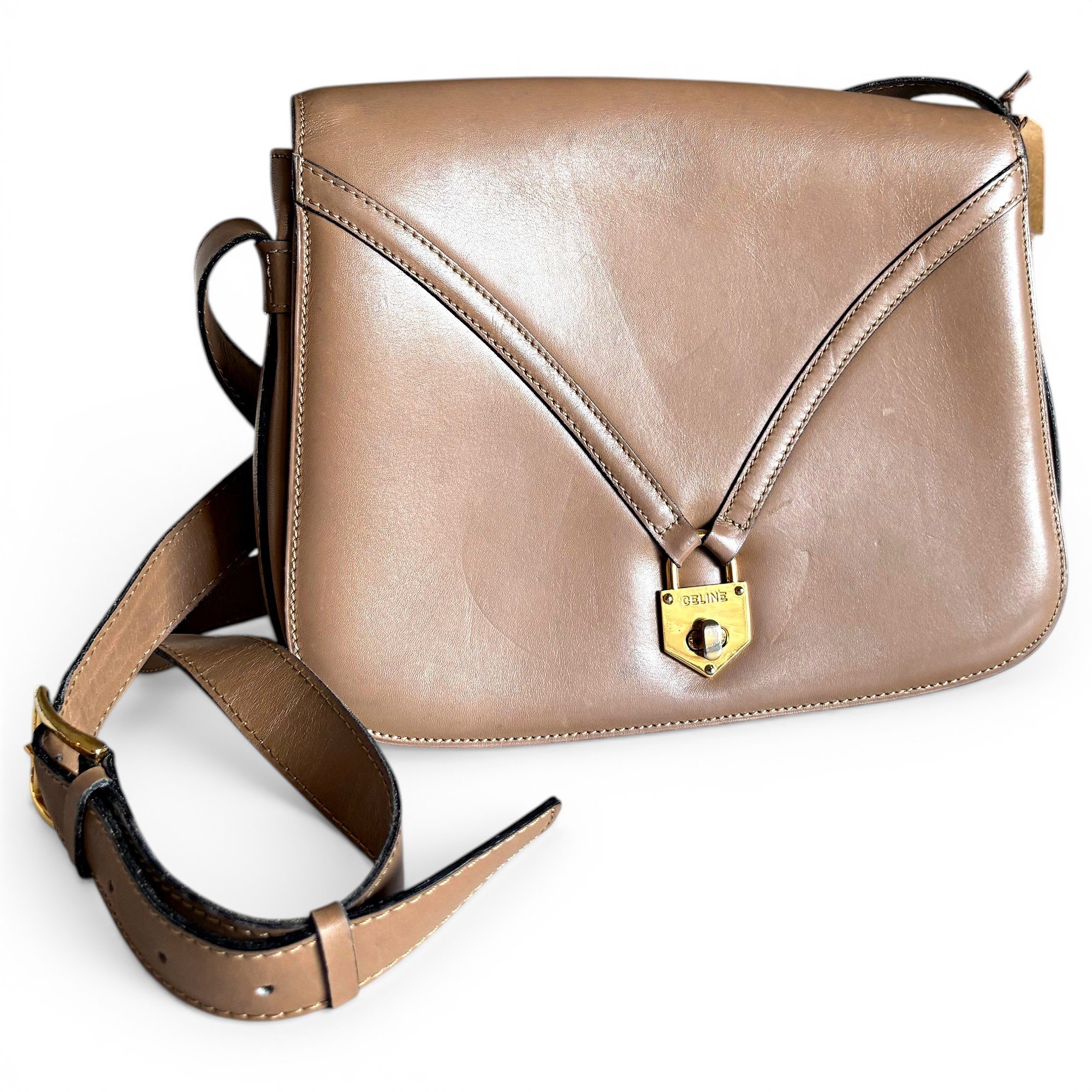 Leather crossbody bag