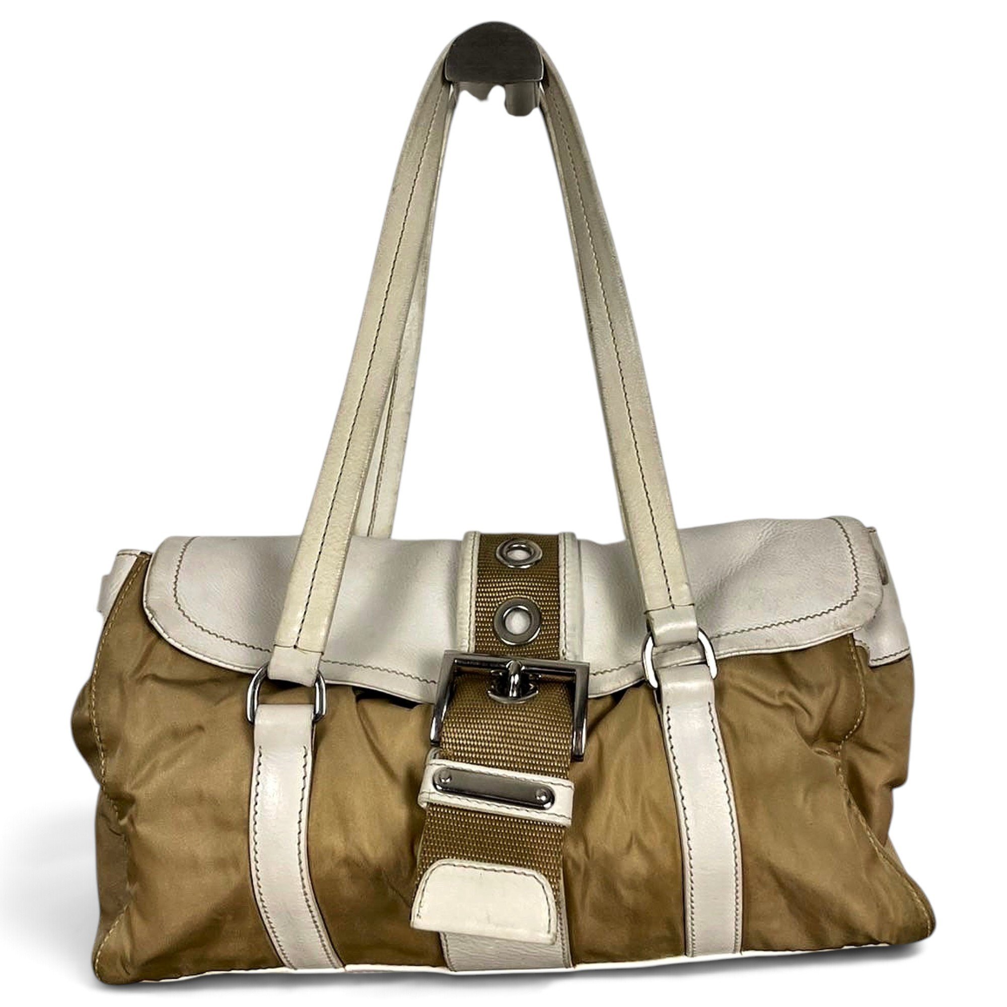 Duet leather tote
