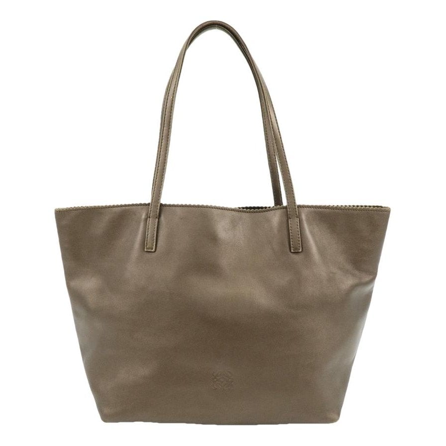 Leather tote