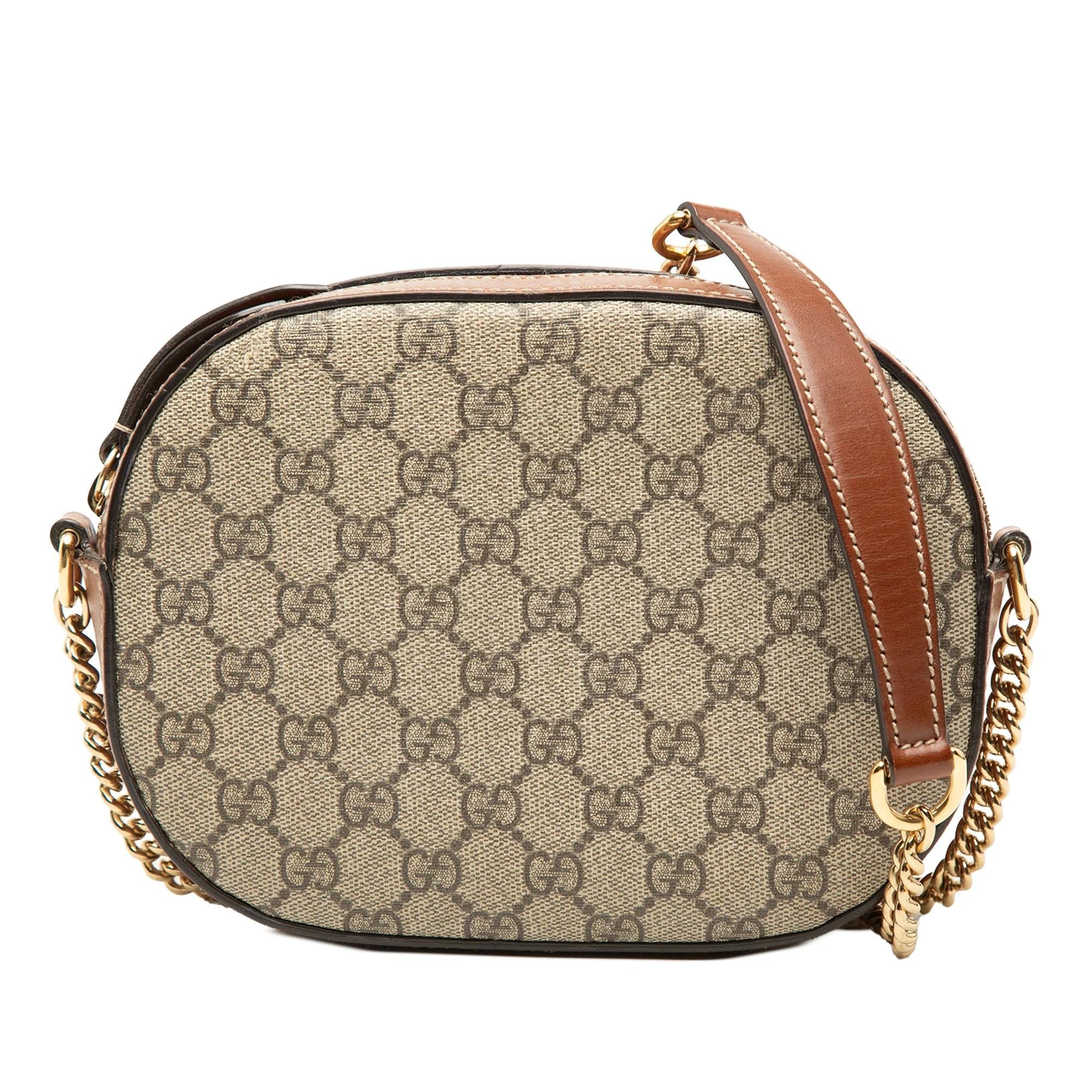 Gucci B leather handbag