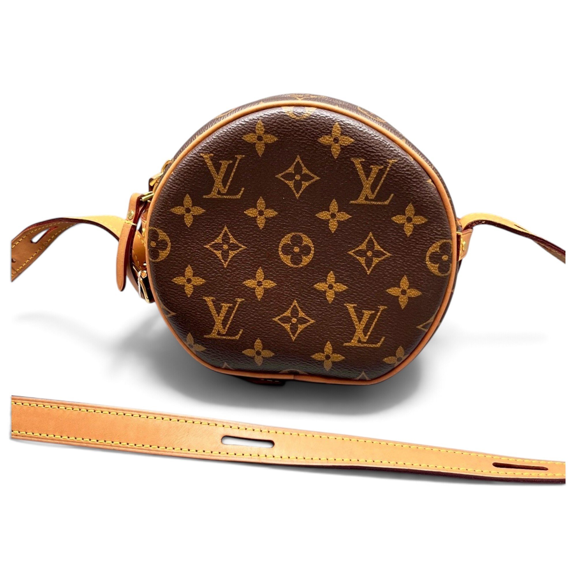 Boîte chapeau souple leather handbag