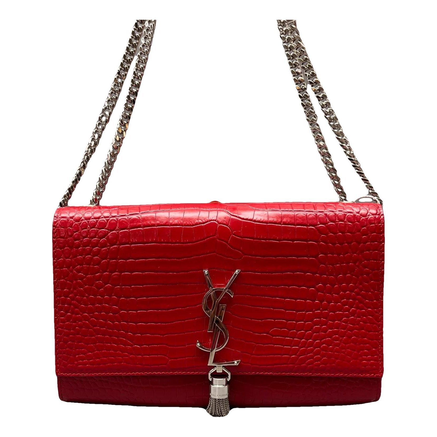 Pompom Kate leather handbag