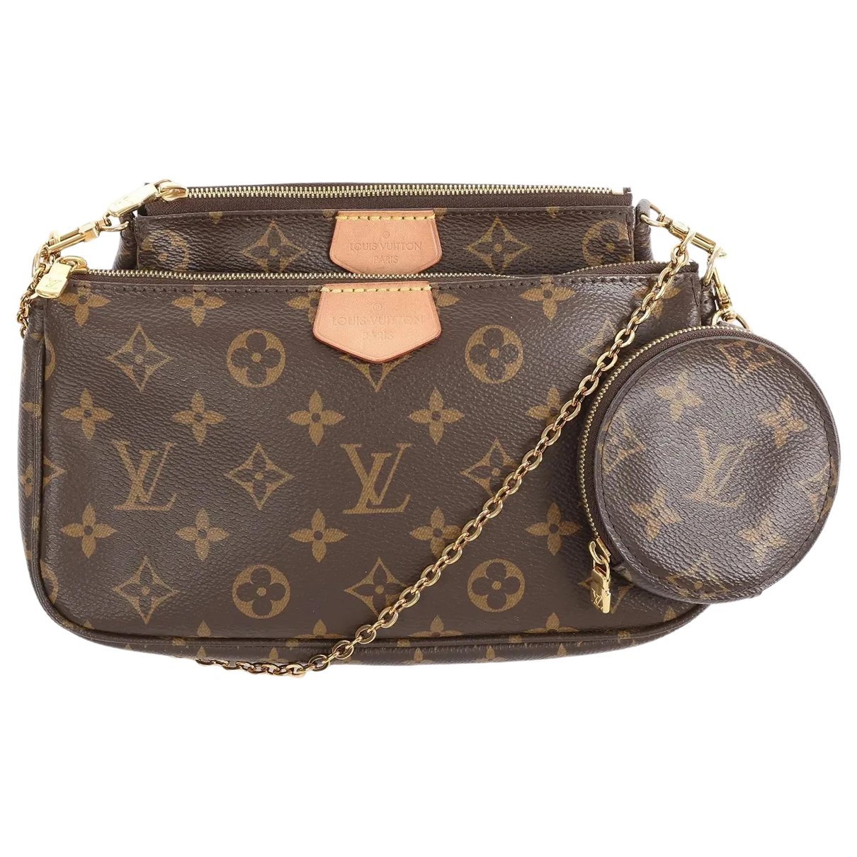 Multi Pochette Accessoires leather handbag